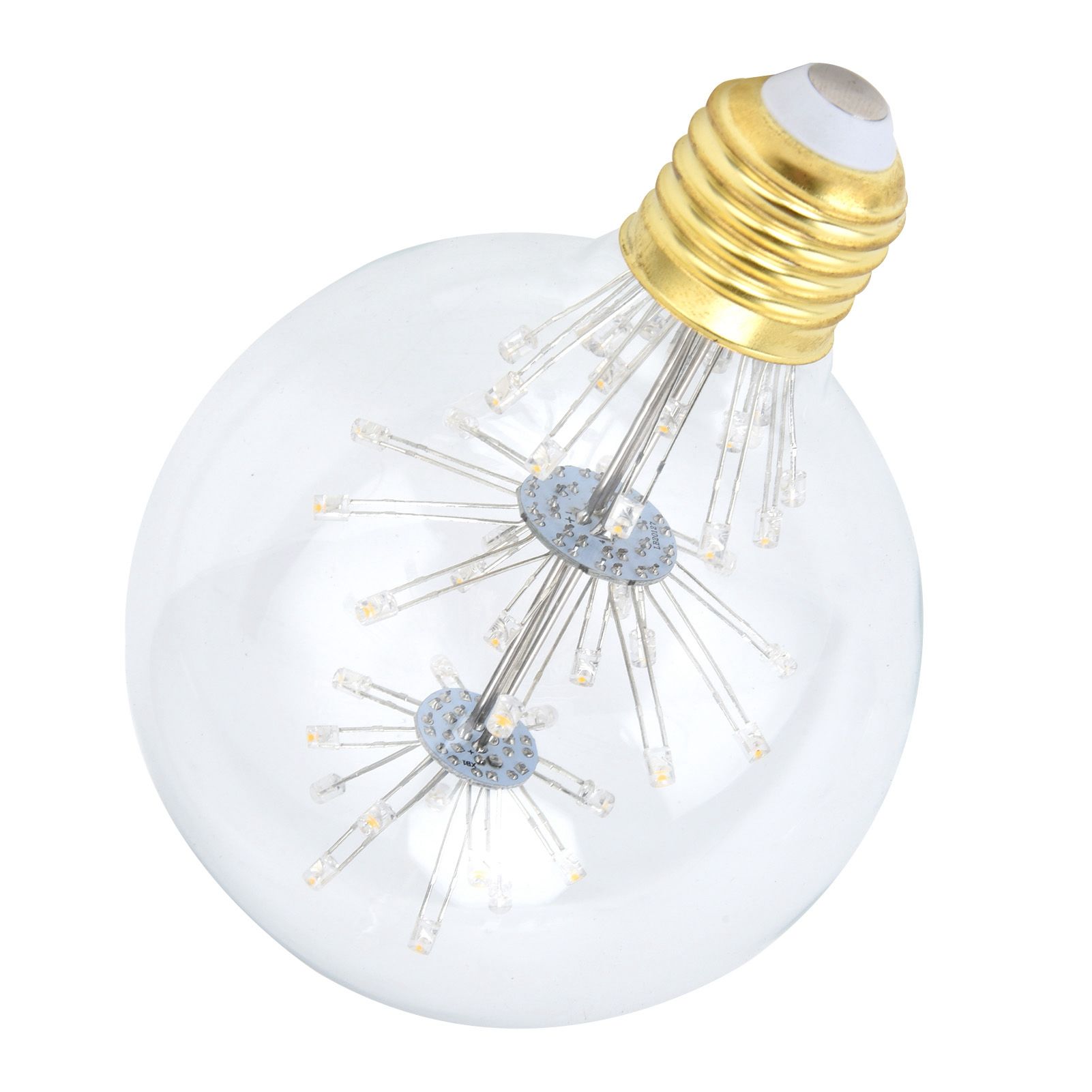 Antique LED Light Bulb 3W G95 E27 Globe Round Bulb for Festive Decoration Warm view 4