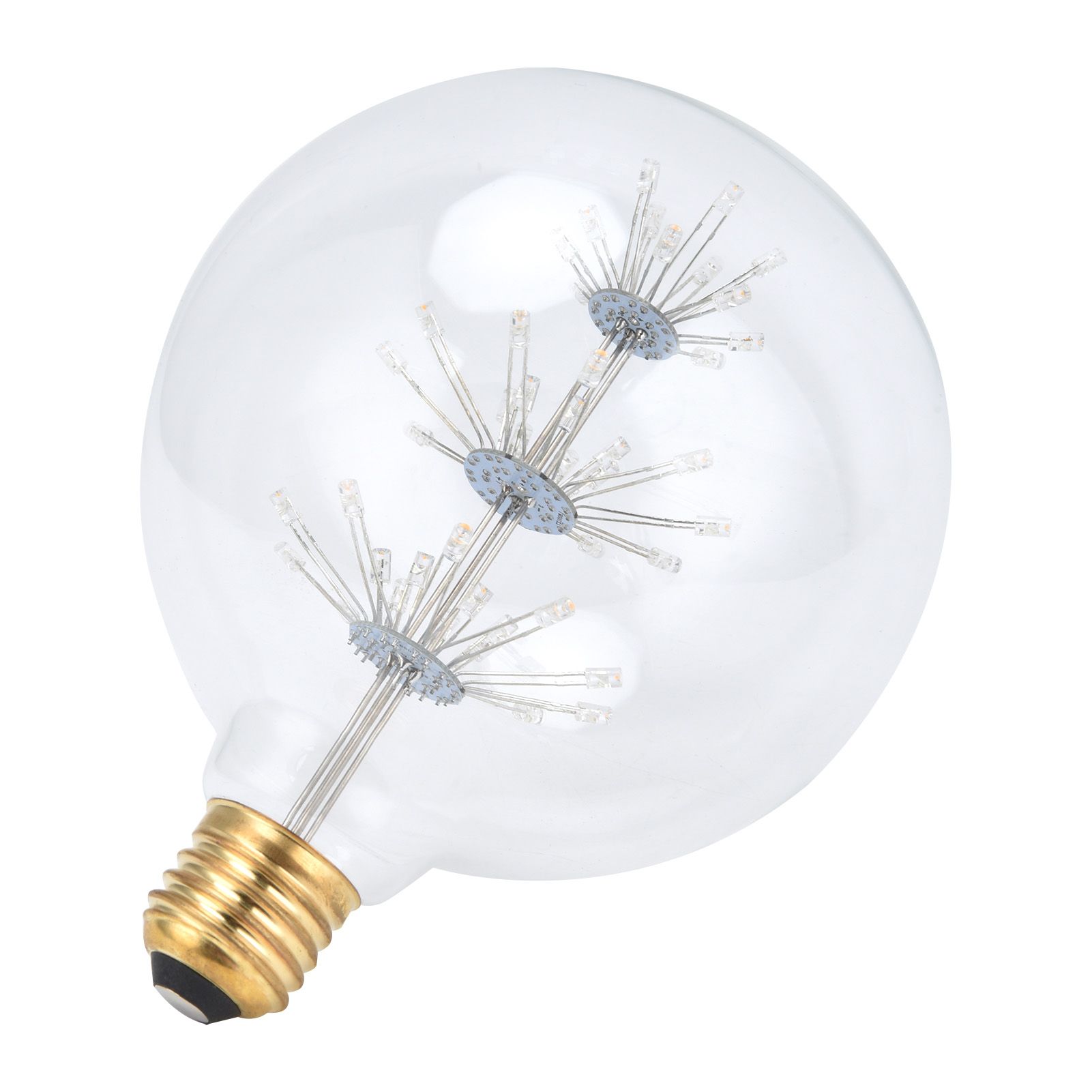Antique Glass Light Bulb 3W G125 E27 Vintage Bulb for Holiday Party Festival view 4