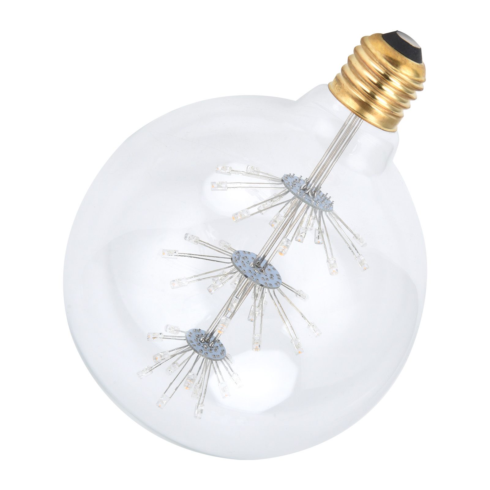 Antique Glass Light Bulb 3W G125 E27 Vintage Bulb for Holiday Party Festival view 6