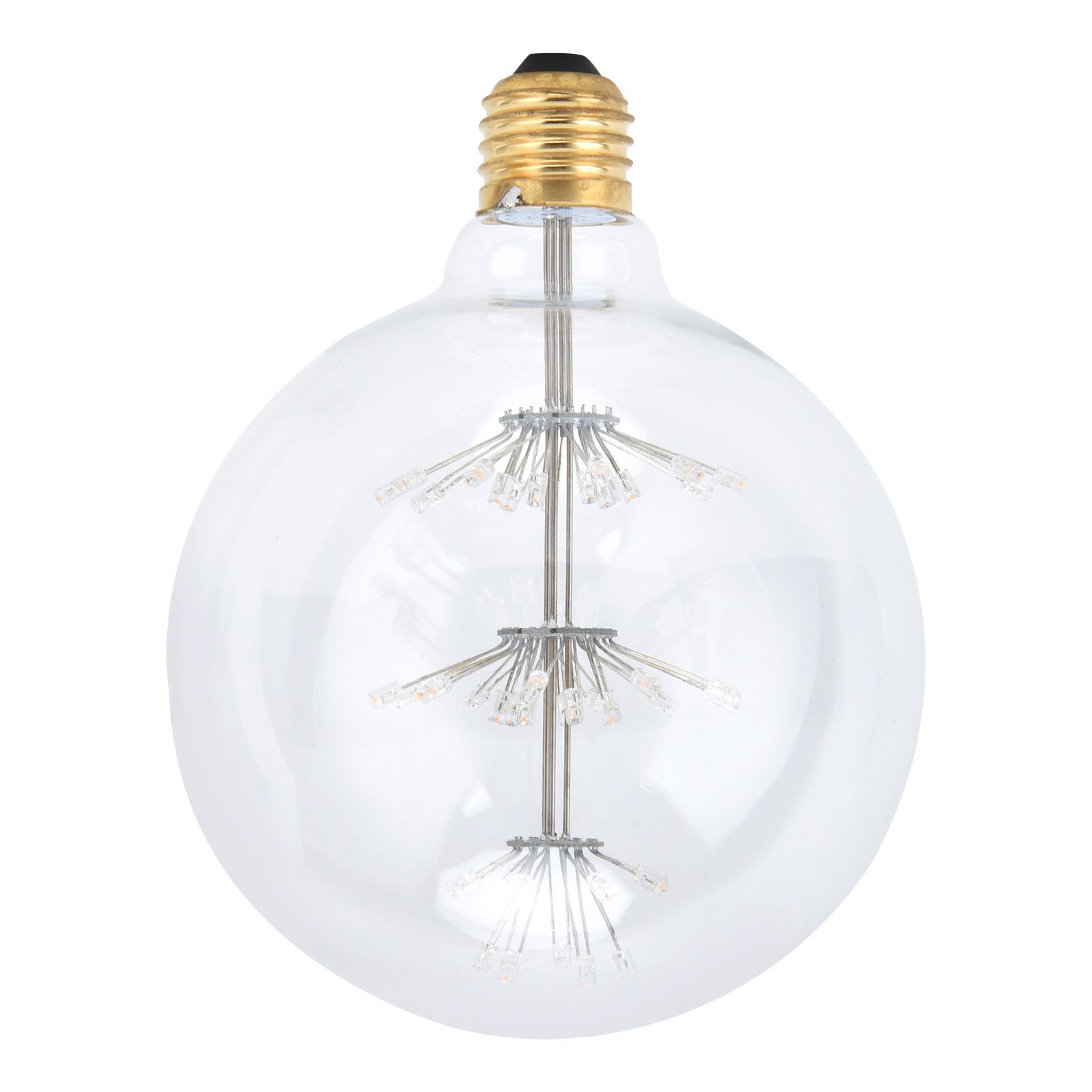 Antique Glass Light Bulb 3W G125 E27 Vintage Bulb for Holiday Party Festival view 9