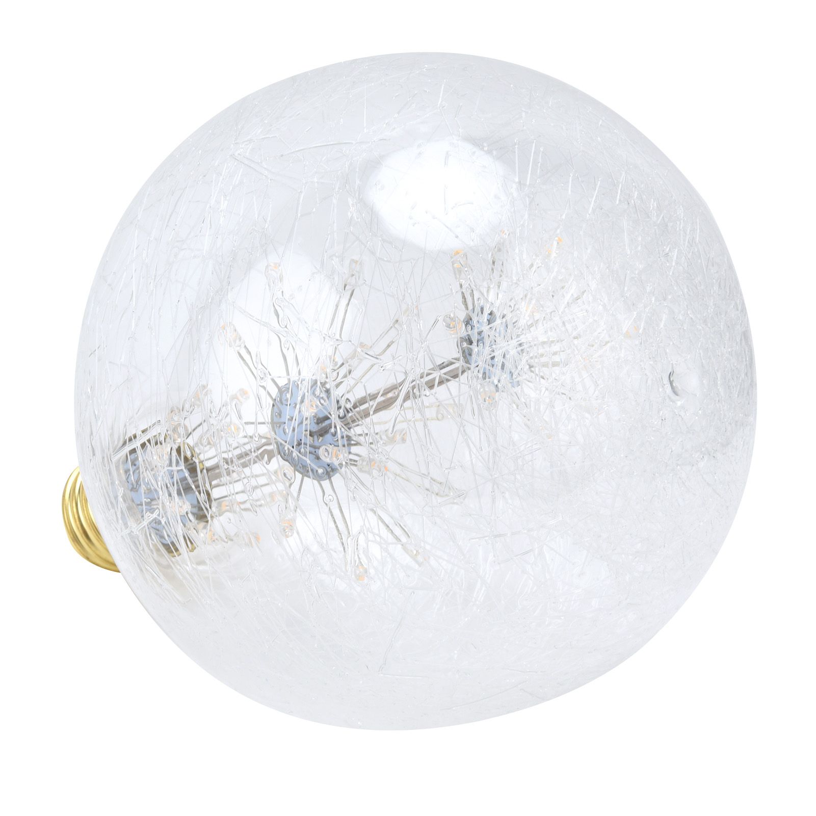 Vintage Light Bulb Glass 3W LED G125 E27 Globe Round Bulb 85‑265V Warm Light view 3