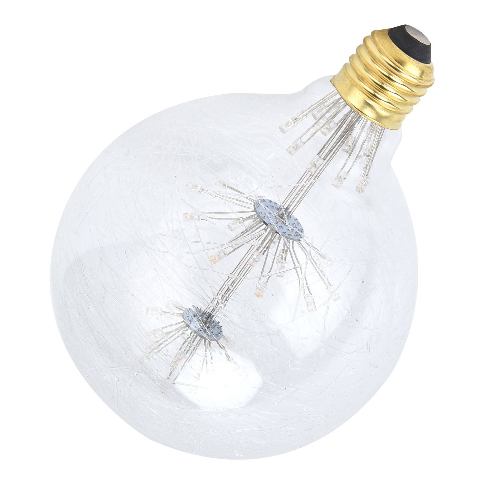 Vintage Light Bulb Glass 3W LED G125 E27 Globe Round Bulb 85‑265V Warm Light view 6