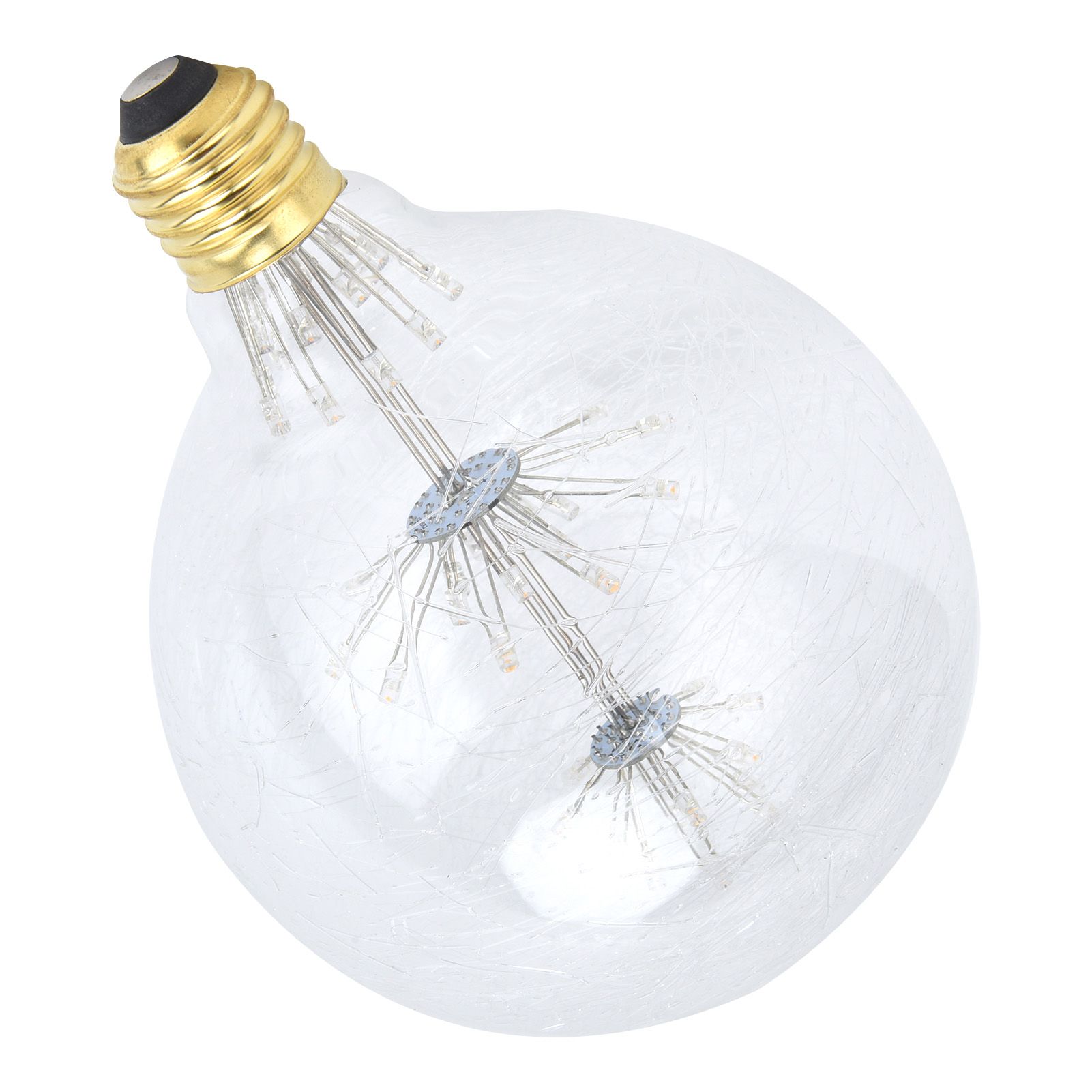 Vintage Light Bulb Glass 3W LED G125 E27 Globe Round Bulb 85‑265V Warm Light view 7