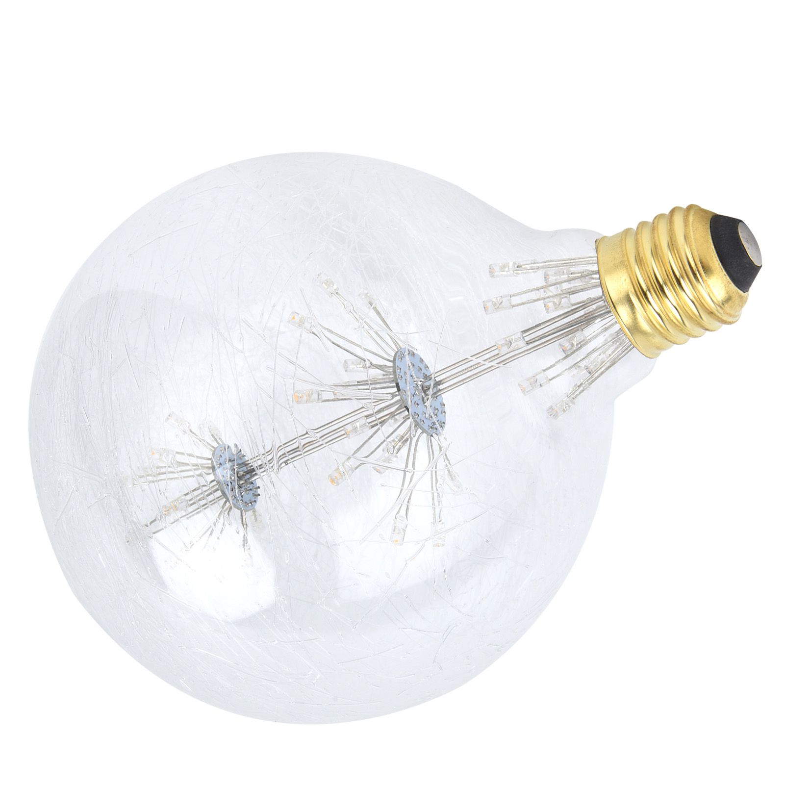 Vintage Light Bulb Glass 3W LED G125 E27 Globe Round Bulb 85‑265V Warm Light view 10