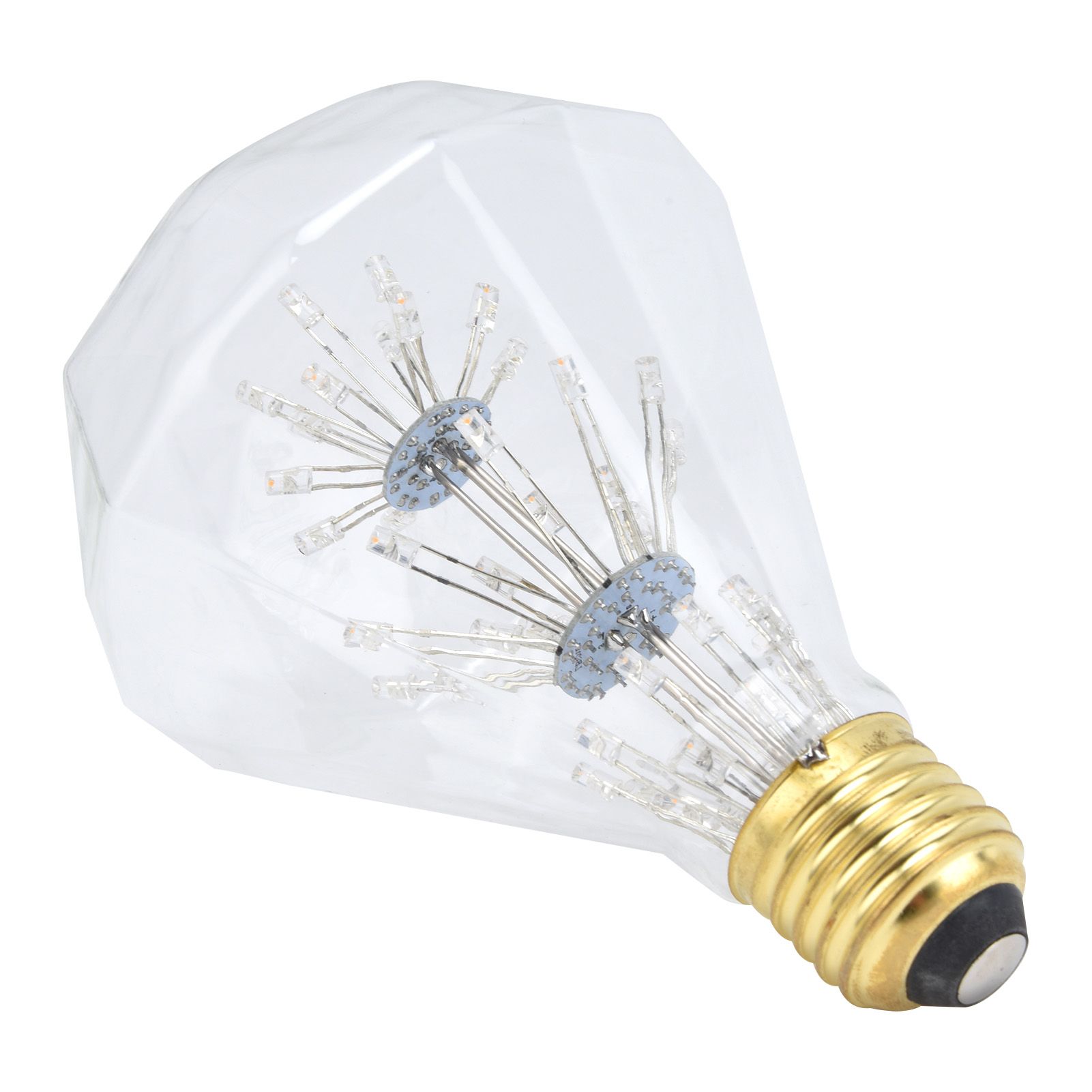 Vintage Glass LED Light Bulb 3W E27 Antique Festive Decorative Round Bulb view 4