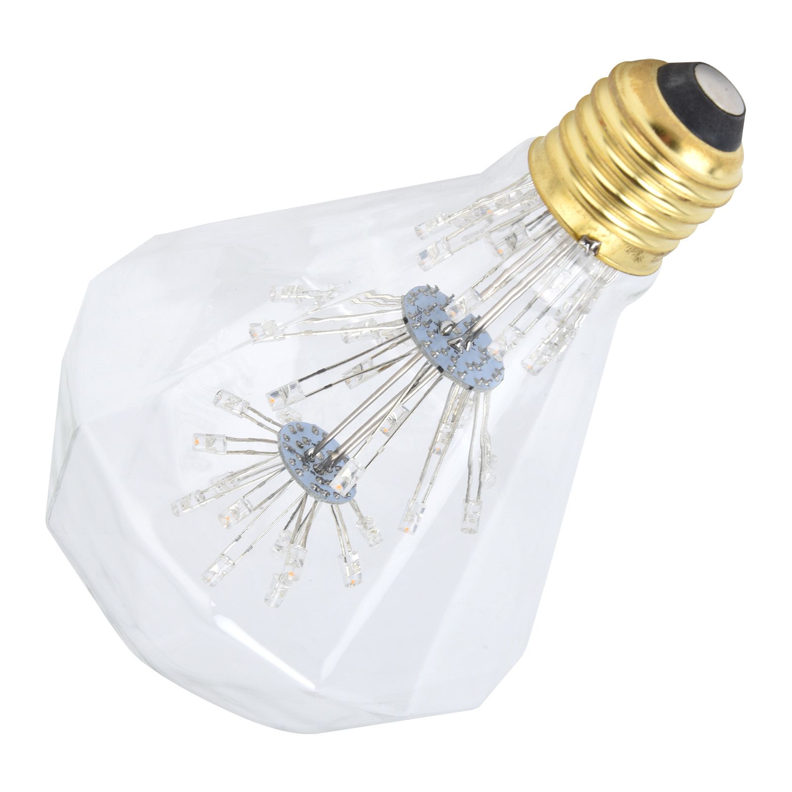 Vintage Glass LED Light Bulb 3W E27 Antique Festive Decorative Round Bulb view 5