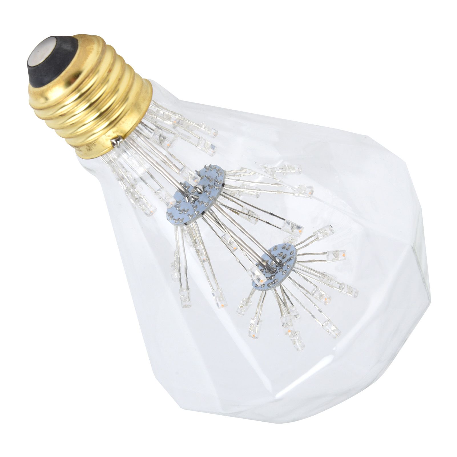 Vintage Glass LED Light Bulb 3W E27 Antique Festive Decorative Round Bulb view 6