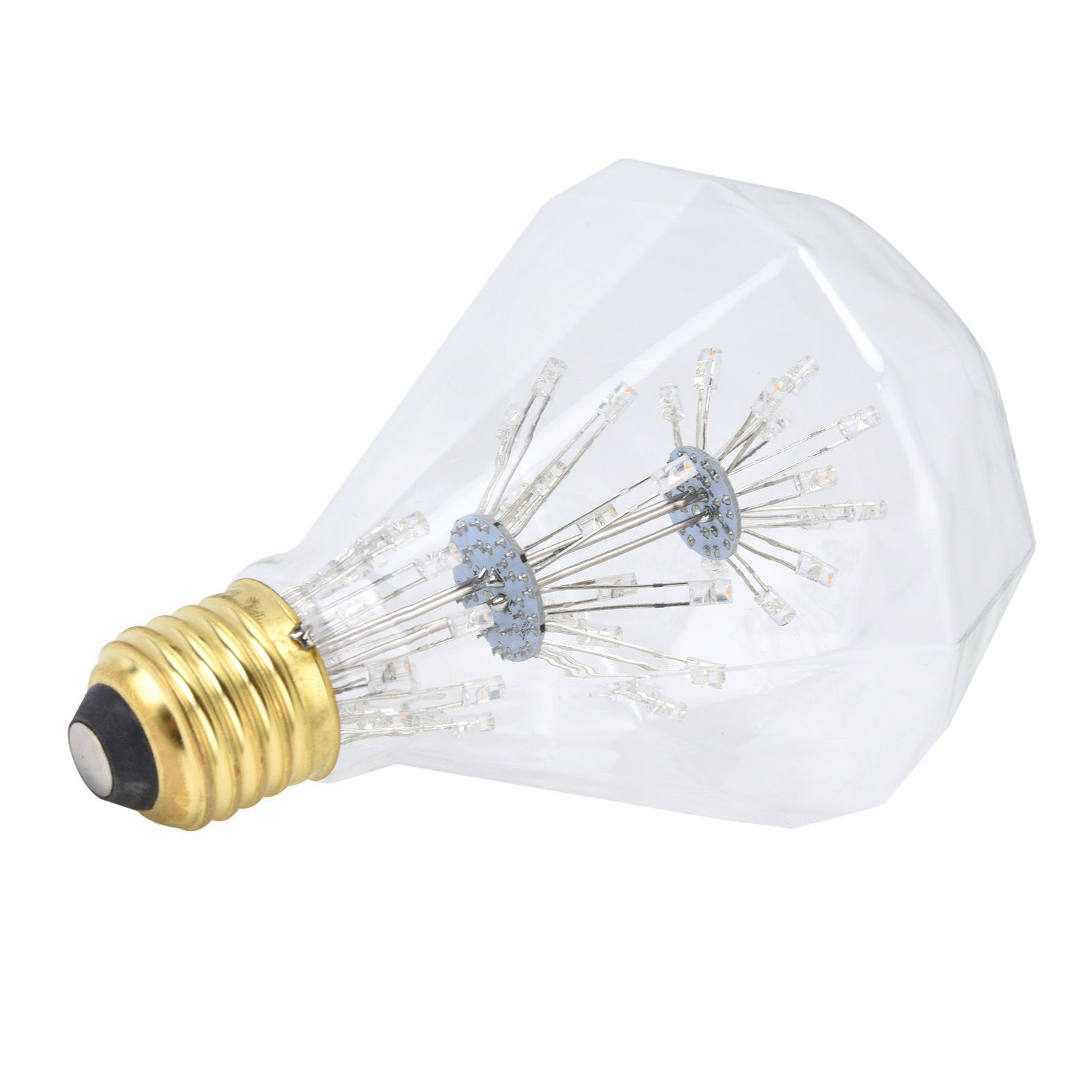 Vintage Glass LED Light Bulb 3W E27 Antique Festive Decorative Round Bulb view 7