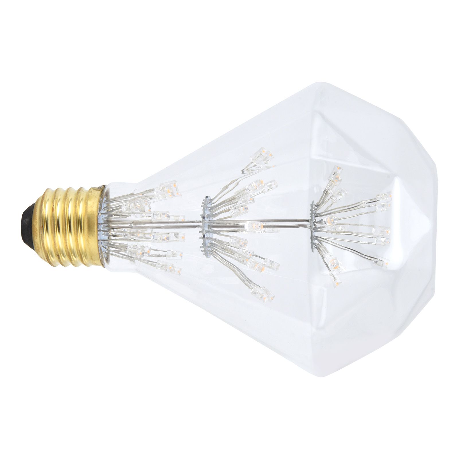Vintage Glass LED Light Bulb 3W E27 Antique Festive Decorative Round Bulb view 8