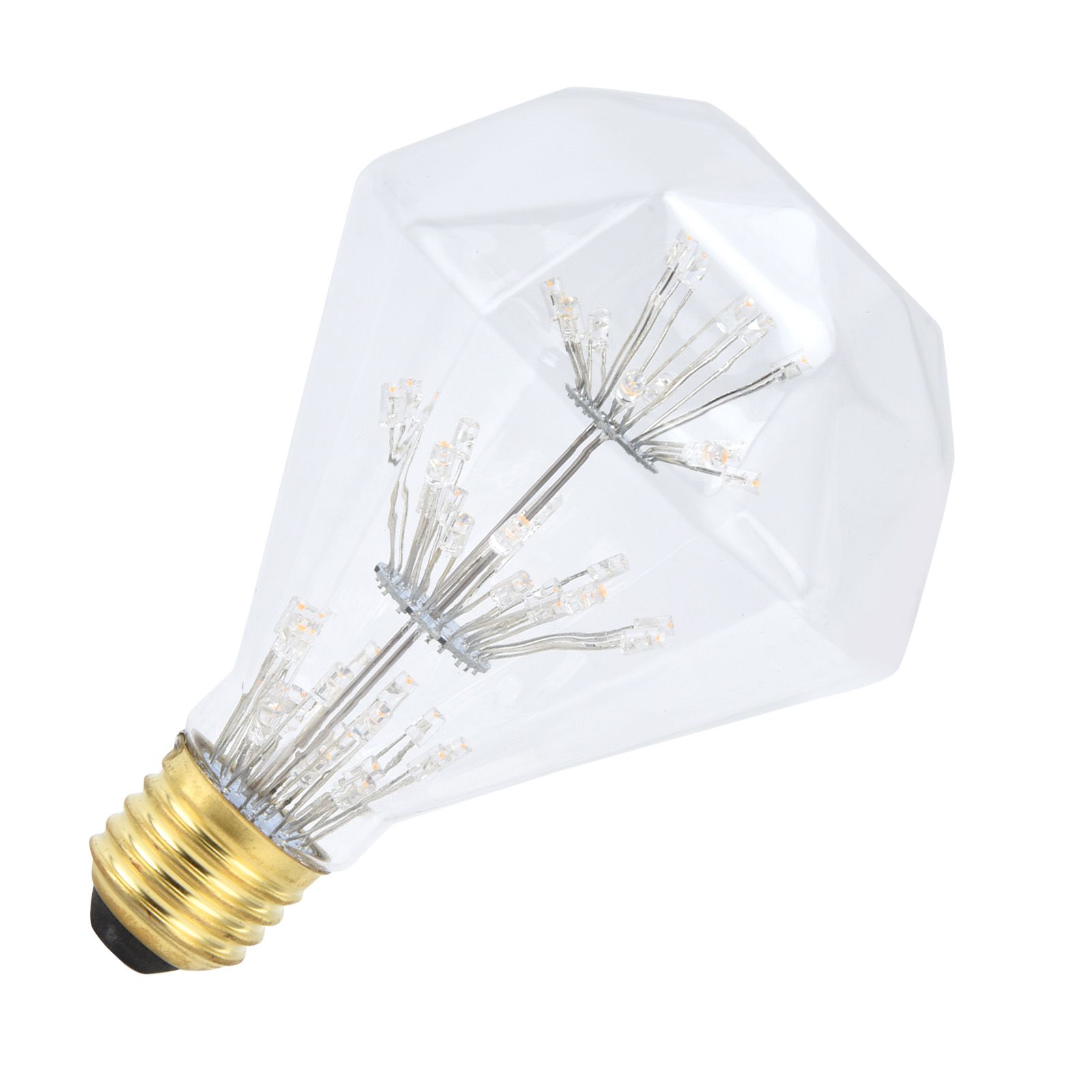 Vintage Glass LED Light Bulb 3W E27 Antique Festive Decorative Round Bulb view 9