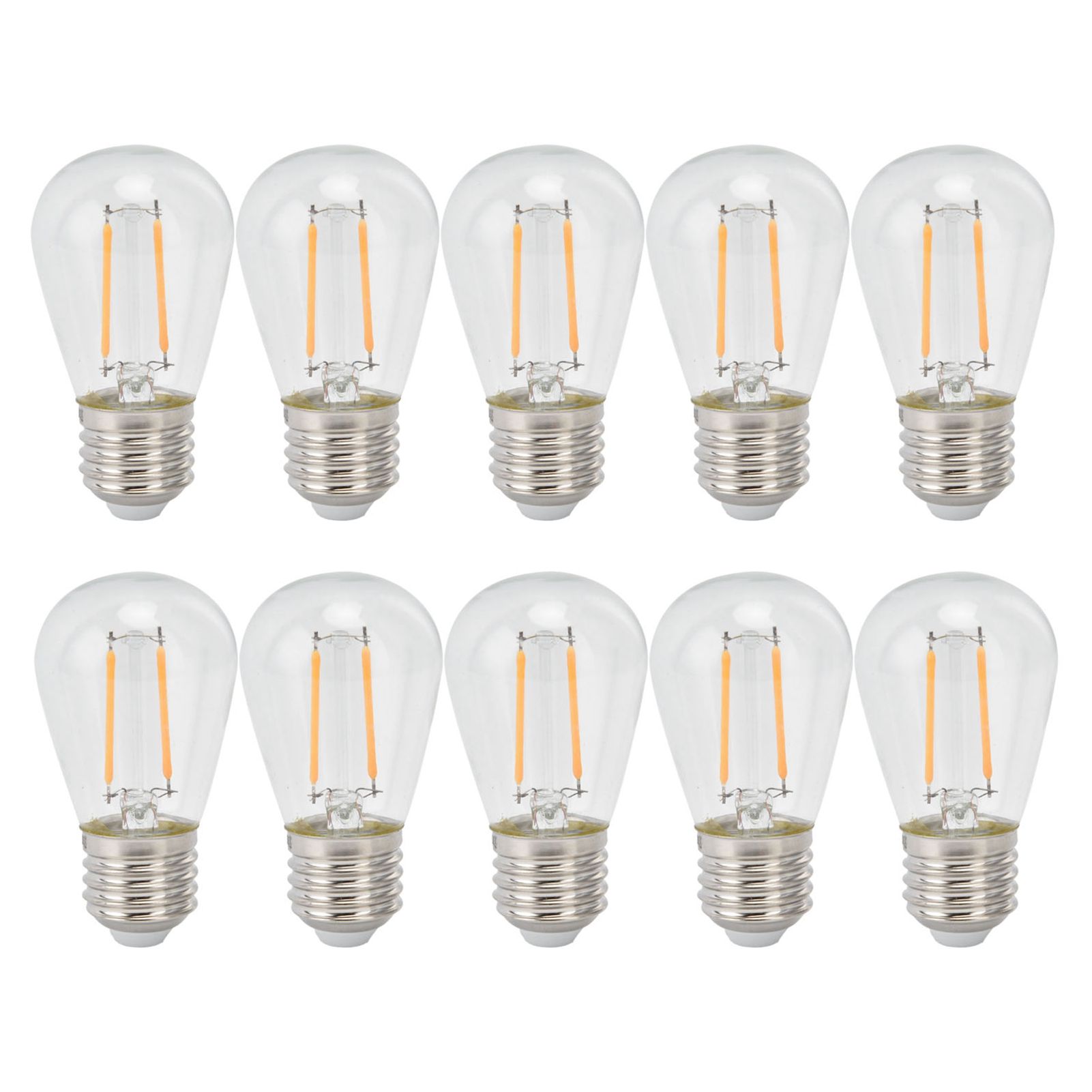10Pcs Light Bulb High Compatibility Retro Style Adjustable Light Outdoor LED view 2