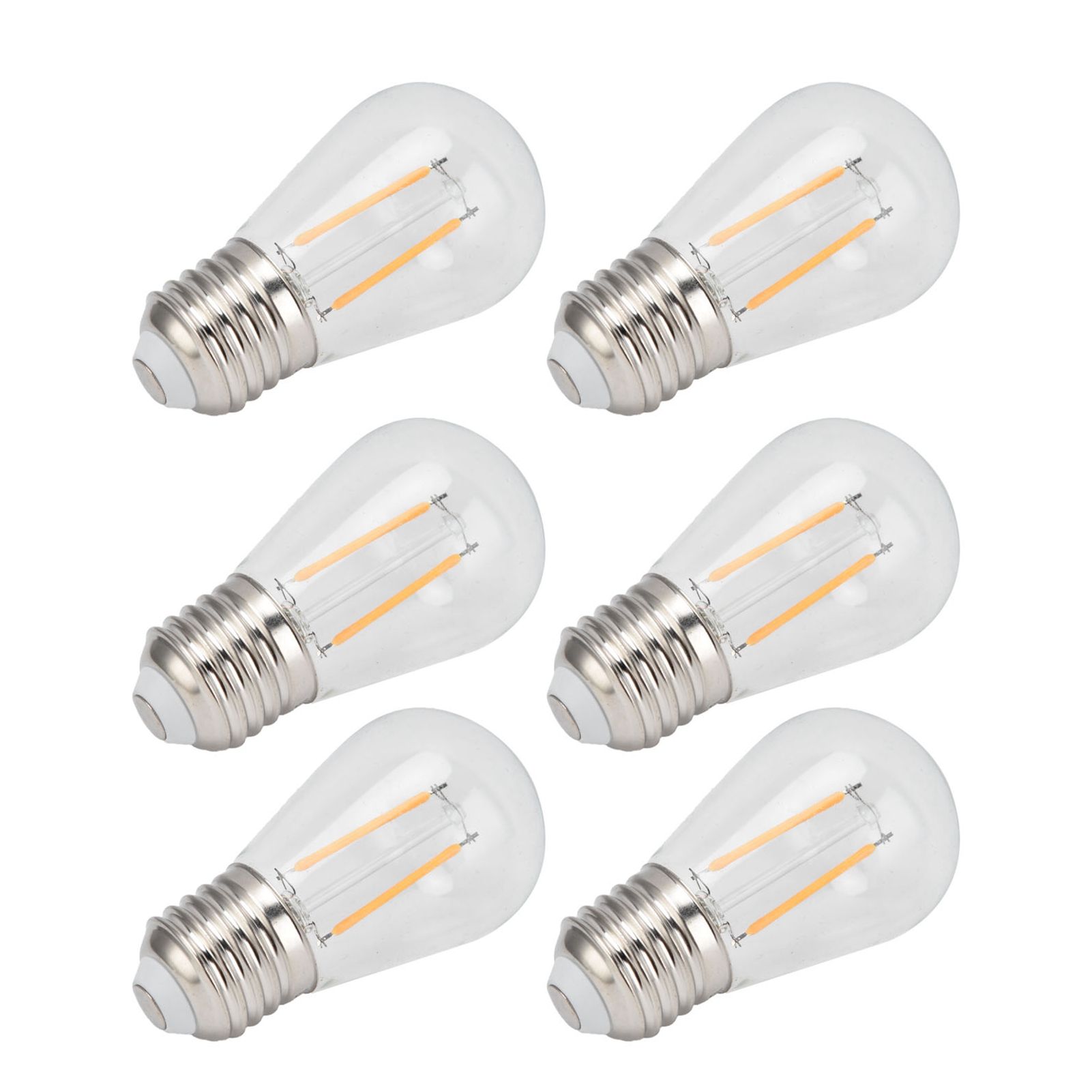10Pcs Light Bulb High Compatibility Retro Style Adjustable Light Outdoor LED view 5