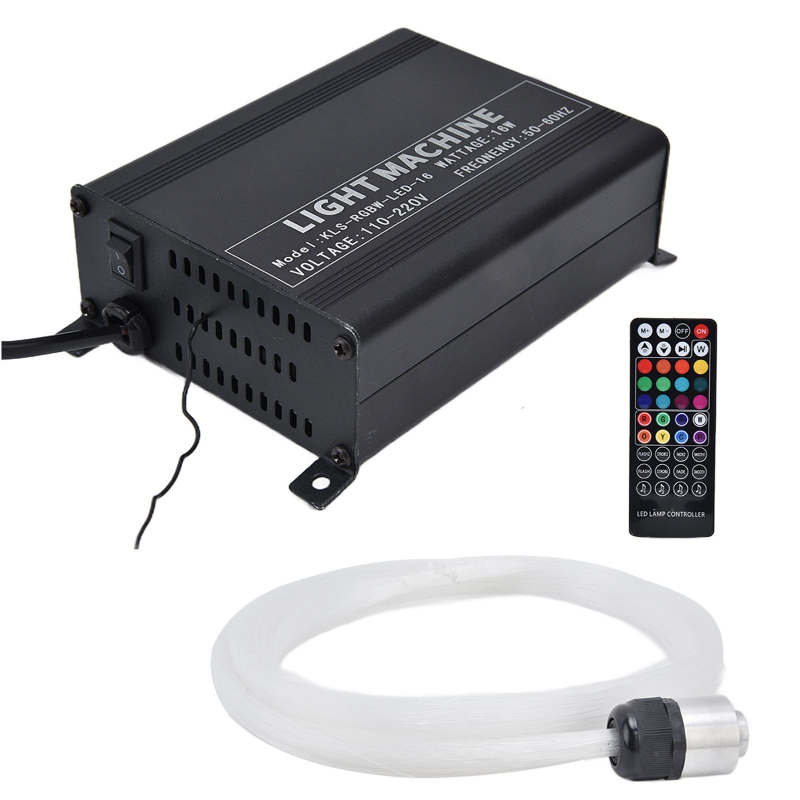 RGBW Fiber Optic Light with 40 Key Remote Control Star Ceiling Lamp Kit for view 6