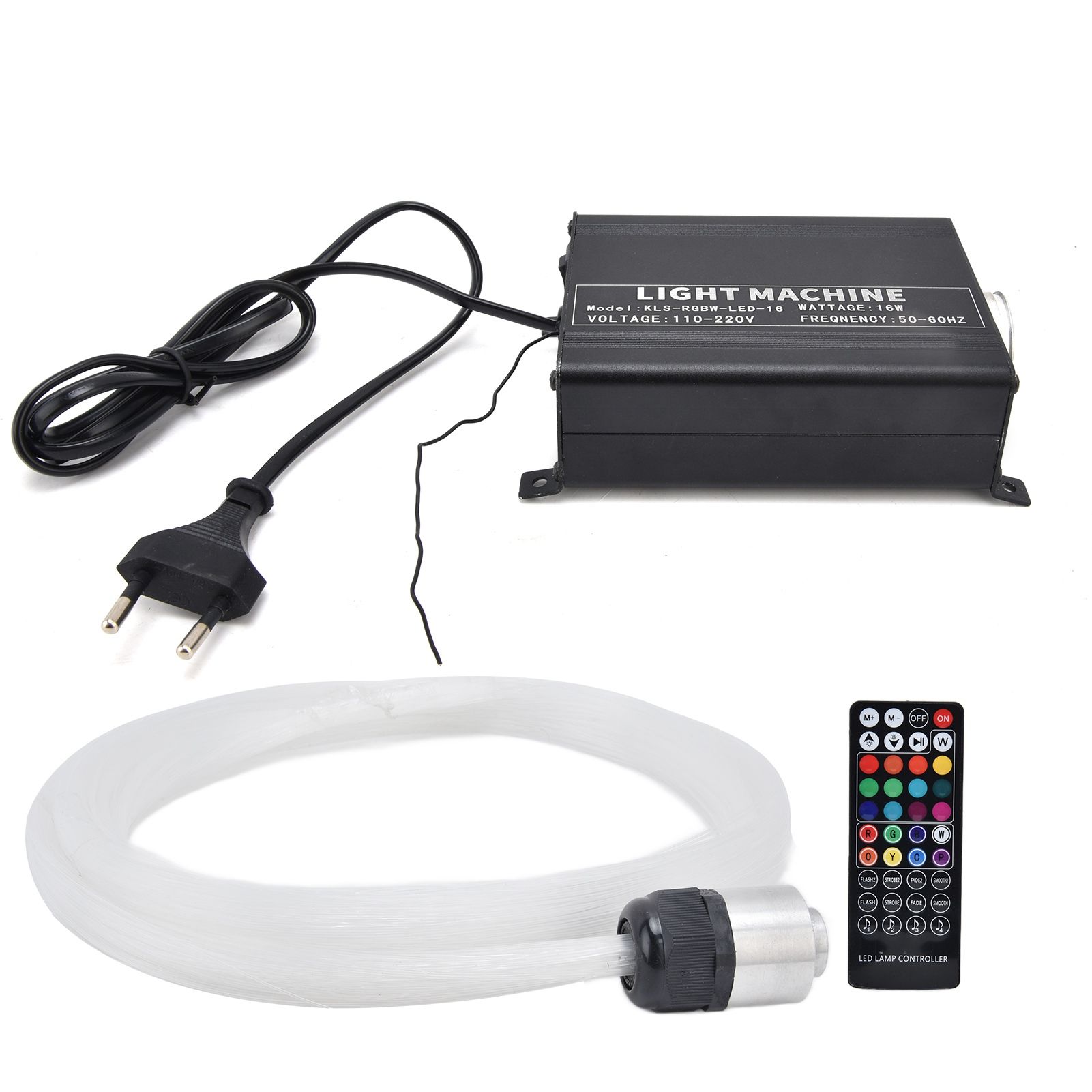 RGBW Fiber Optic Light with 40 Key Remote Control Star Ceiling Lamp Kit for view 2