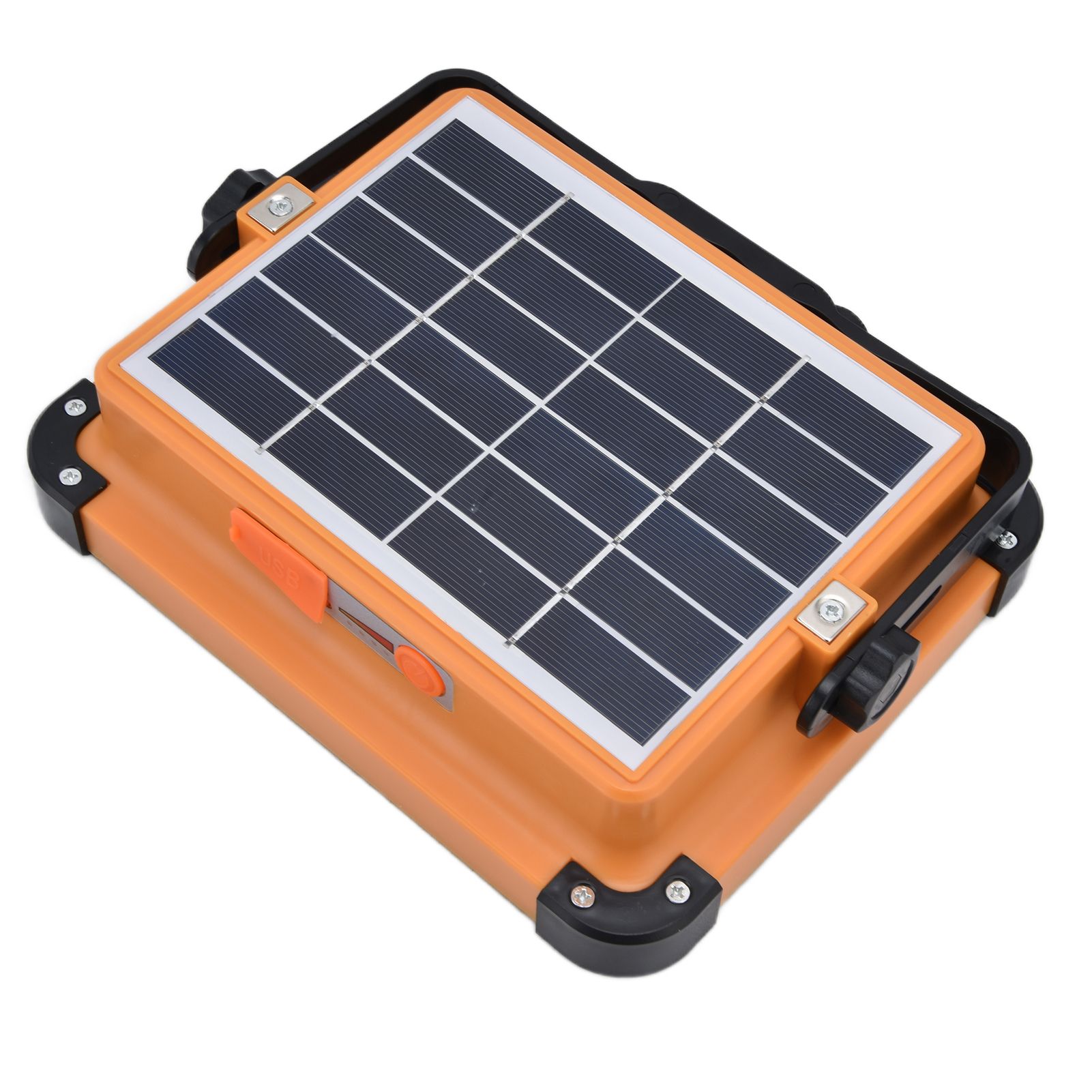 Solar Work Light LED Rechargeable 4 Modes 1000W Waterproof Portable Outdoor view 8
