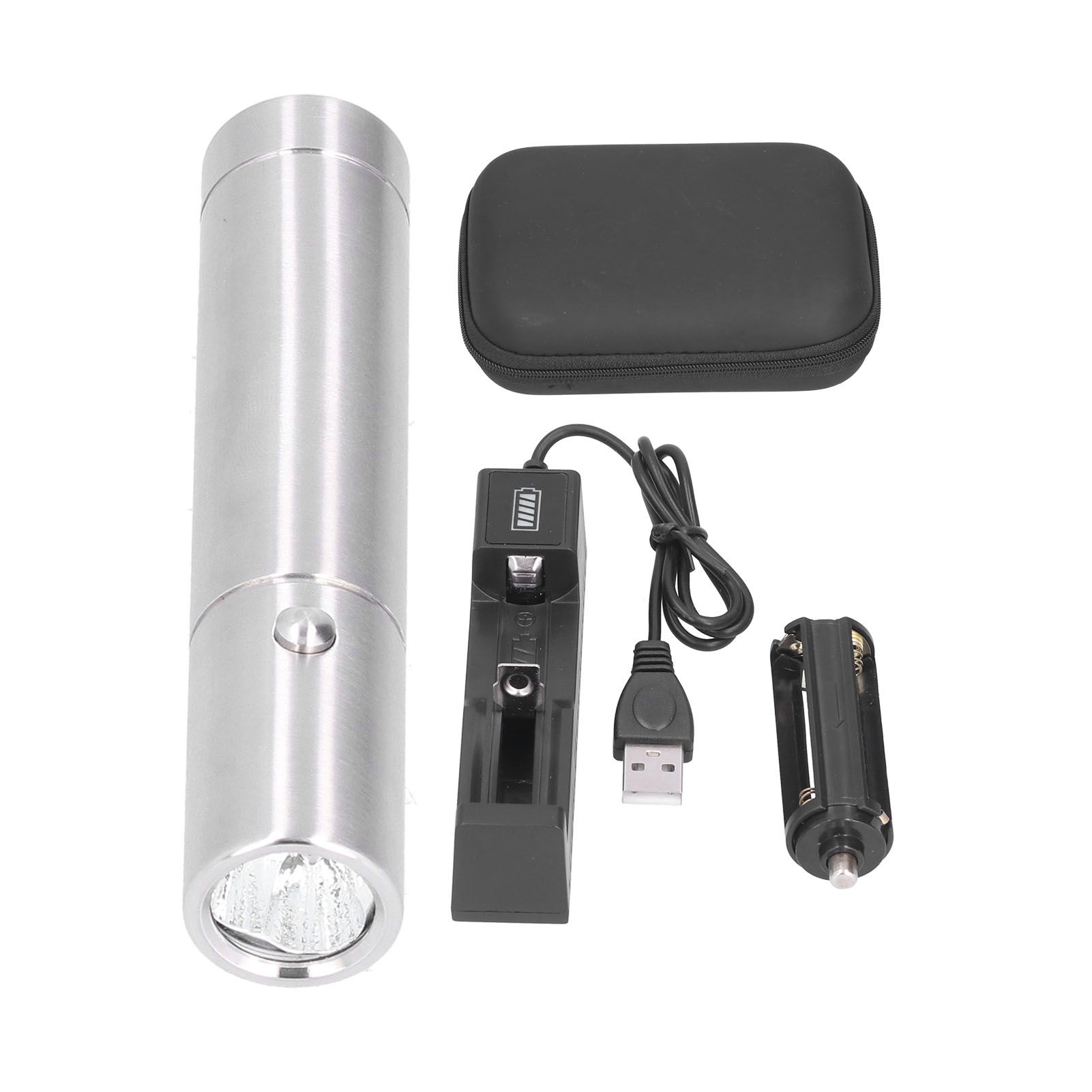 LED Physiotherapy Lamp Portable Red Light Therapy Flashlight with 3 view 2