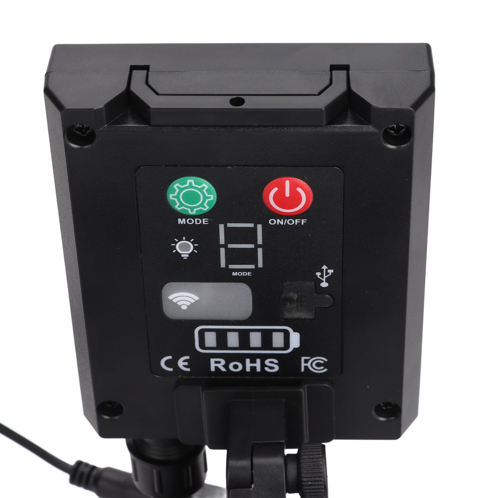 Outdoor Solar Umbrella Lights IP65 Waterproof Timed Function Brightness view 5