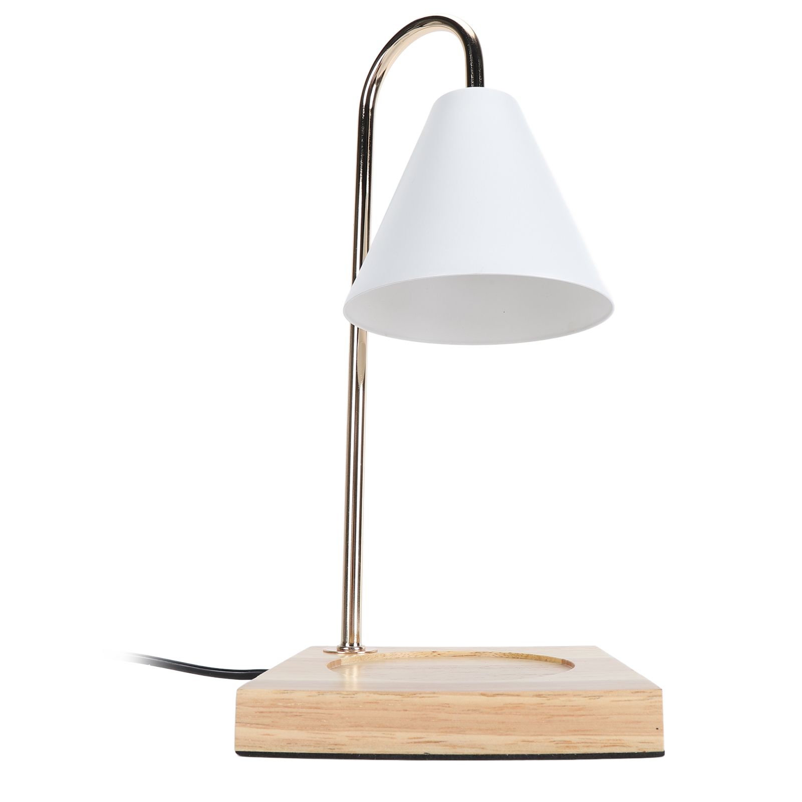 Candle Warmer Lamp Dimmable Decorative Electric Candle Warmer Lamp with Oak