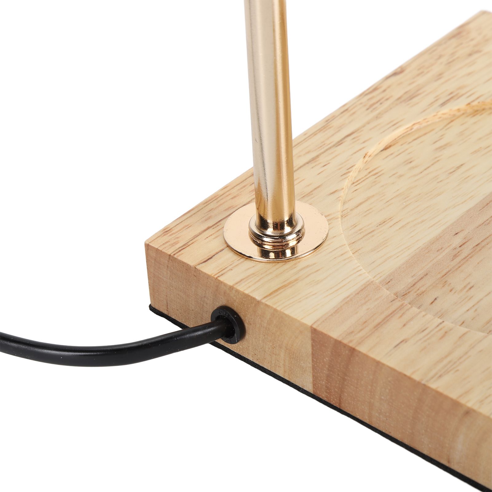 Candle Warmer Lamp Dimmable Decorative Electric Candle Warmer Lamp with Oak view 2