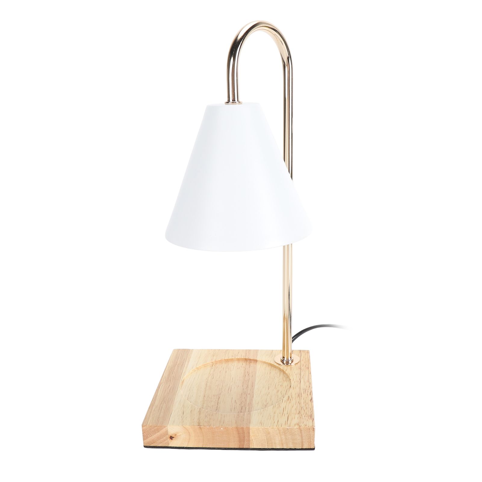Candle Warmer Lamp Dimmable Decorative Electric Candle Warmer Lamp with Oak view 6