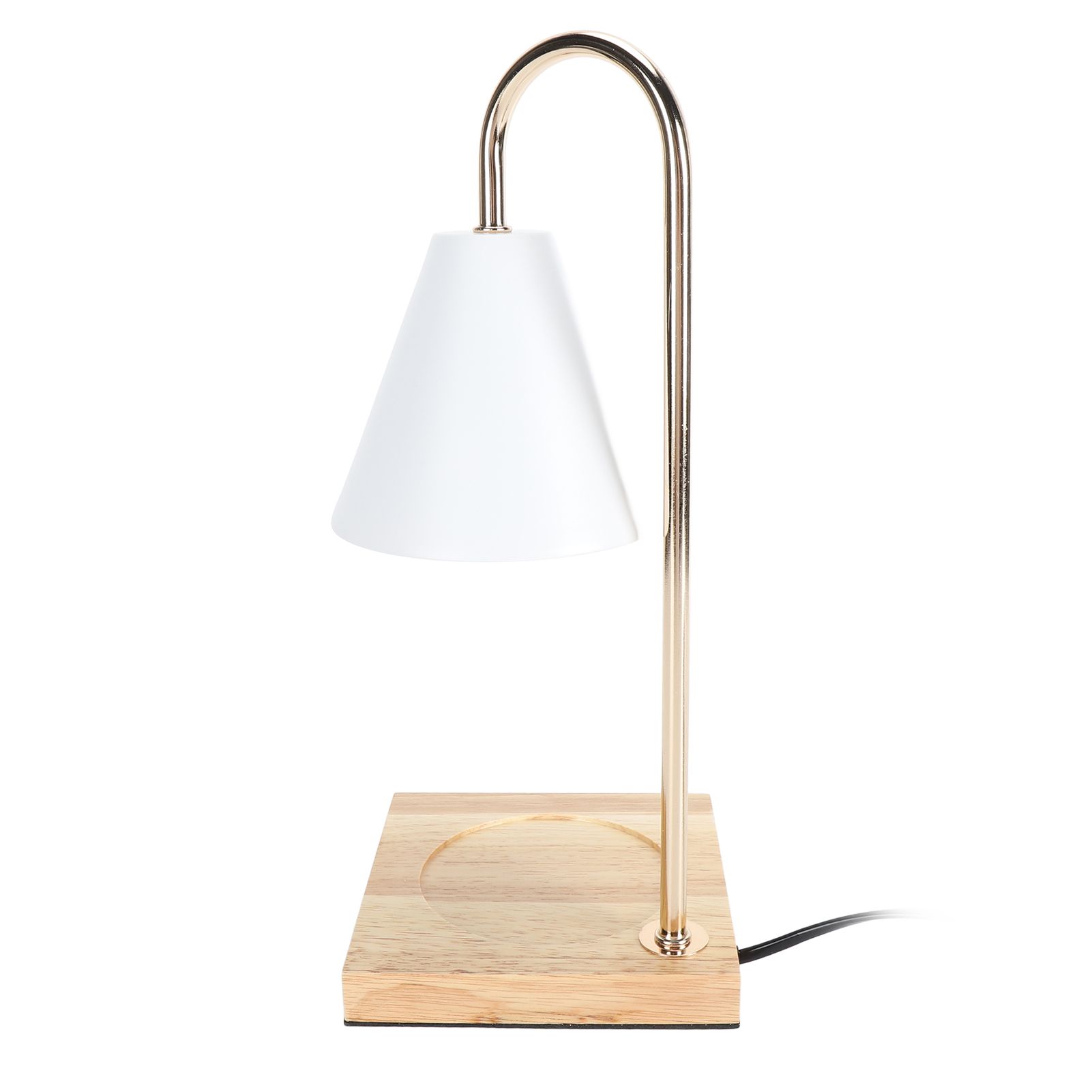 Candle Warmer Lamp Dimmable Decorative Electric Candle Warmer Lamp with Oak view 8