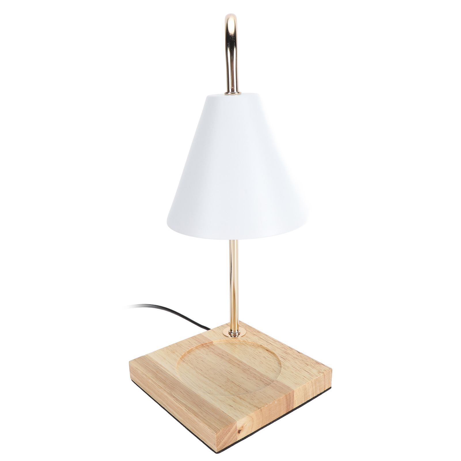Candle Warmer Lamp Dimmable Decorative Electric Candle Warmer Lamp with Oak view 9