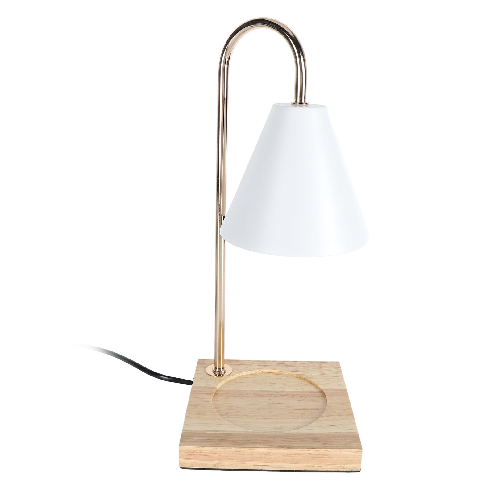 Candle Warmer Lamp Dimmable Decorative Electric Candle Warmer Lamp with Oak view 10