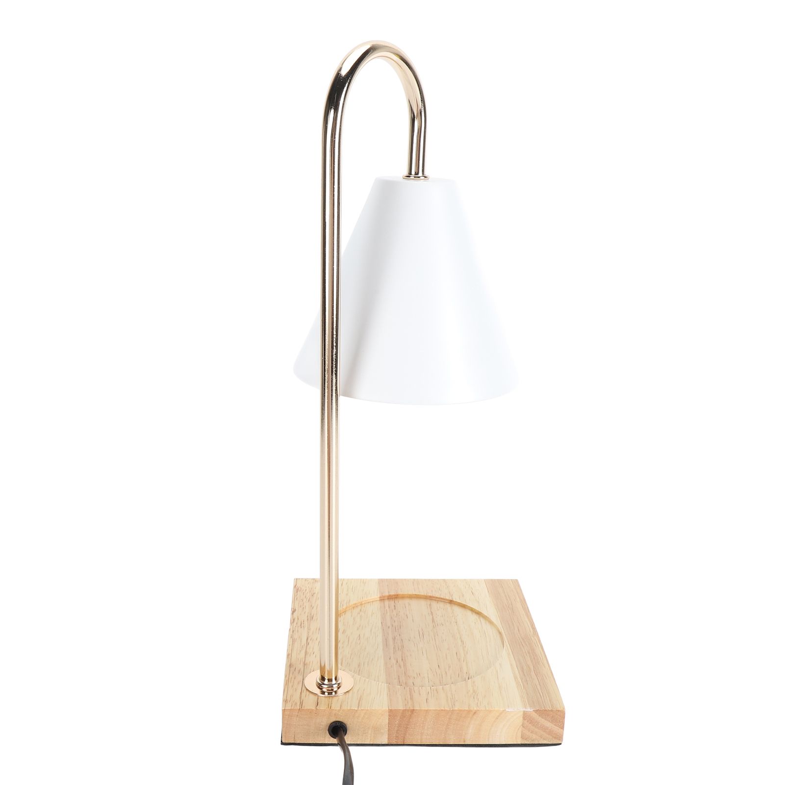 Candle Warmer Lamp Dimmable Decorative Electric Candle Warmer Lamp with Oak view 11