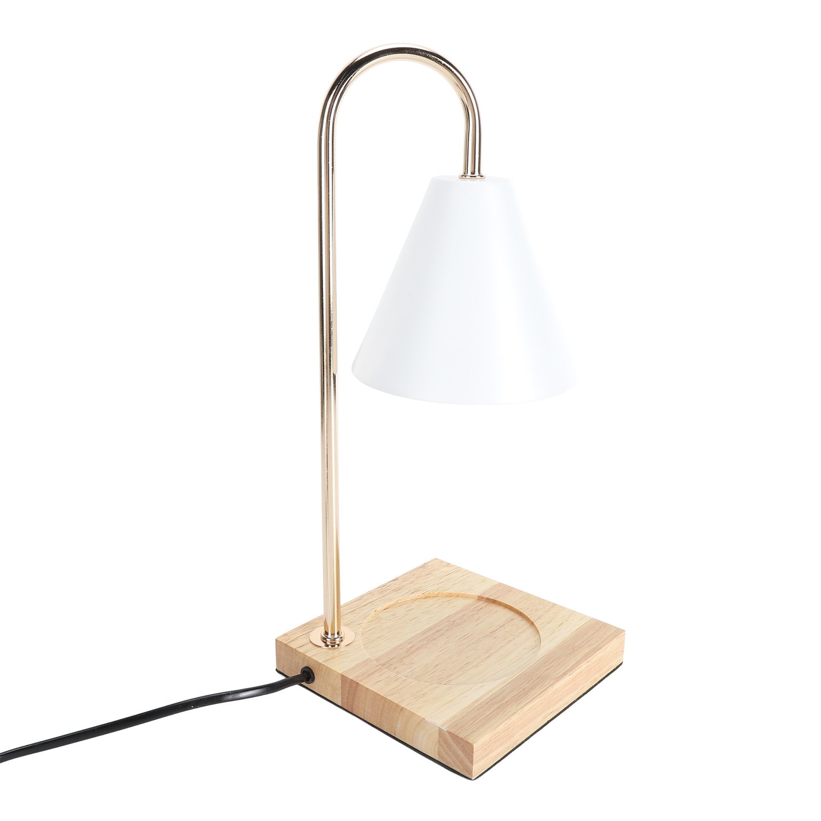 Candle Warmer Lamp Dimmable Decorative Electric Candle Warmer Lamp with Oak view 12