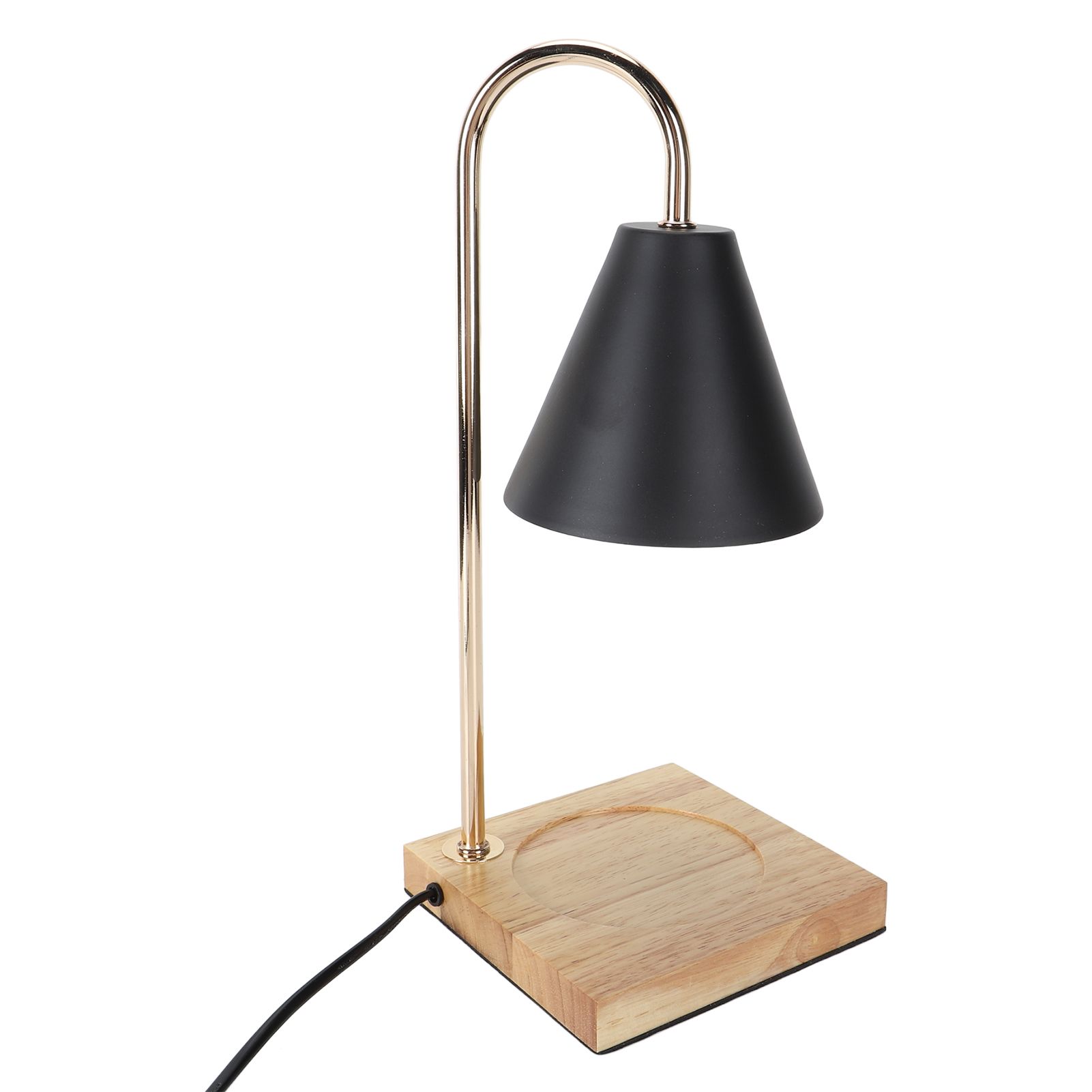 Candle Warmer Lamp Dimmable Decorative Electric Candle Warmer Lamp with Oak