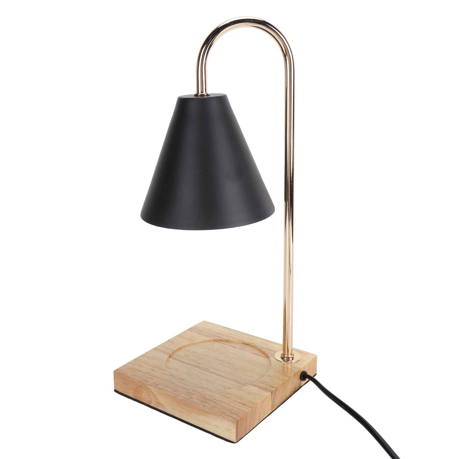 Candle Warmer Lamp Dimmable Decorative Electric Candle Warmer Lamp with Oak view 4