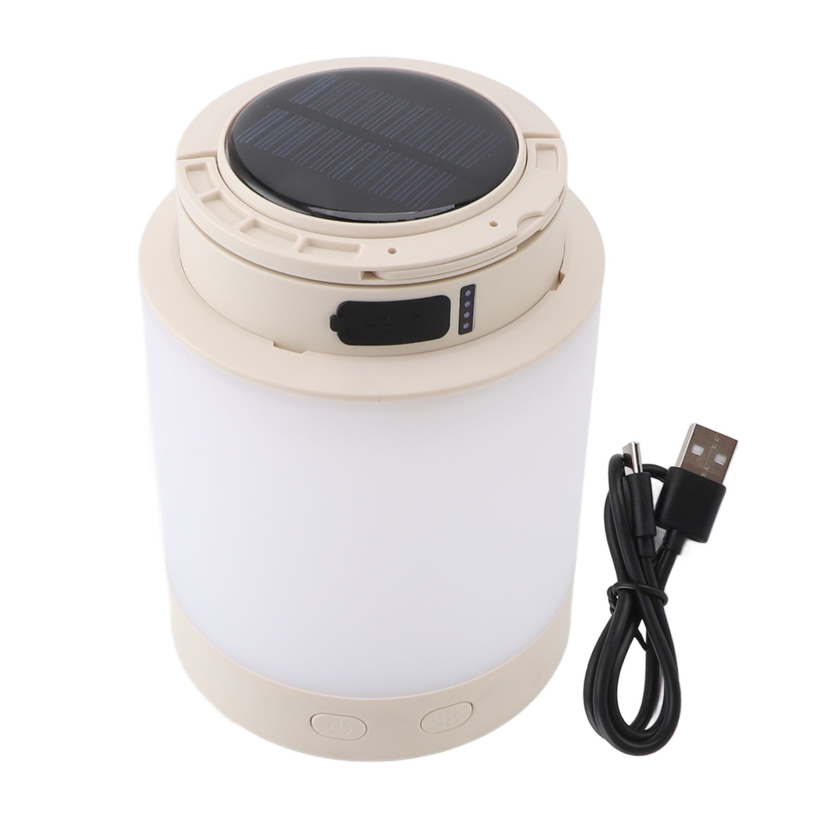 Solar Camping Lantern with High Brightness Headlamp Detachable Emergency Light view 4