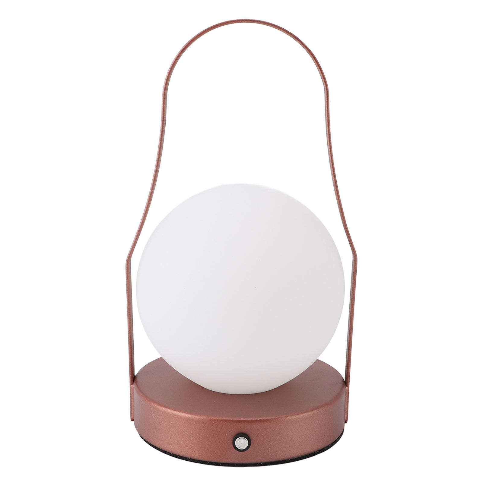 LED Cordless Table Lamp Acrylic Iron 3 Modes Stepless Touch Dimmable USB