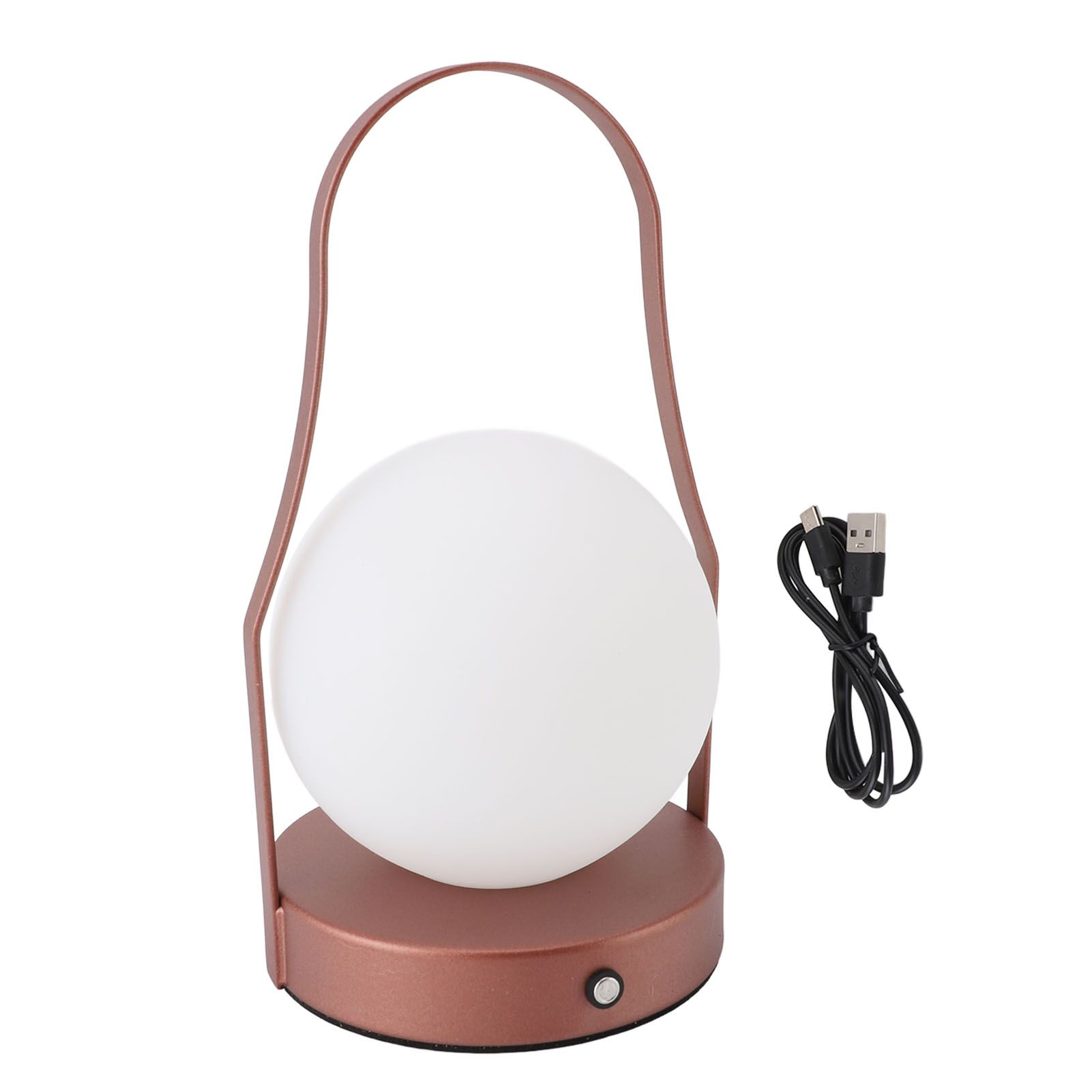 LED Cordless Table Lamp Acrylic Iron 3 Modes Stepless Touch Dimmable USB view 3