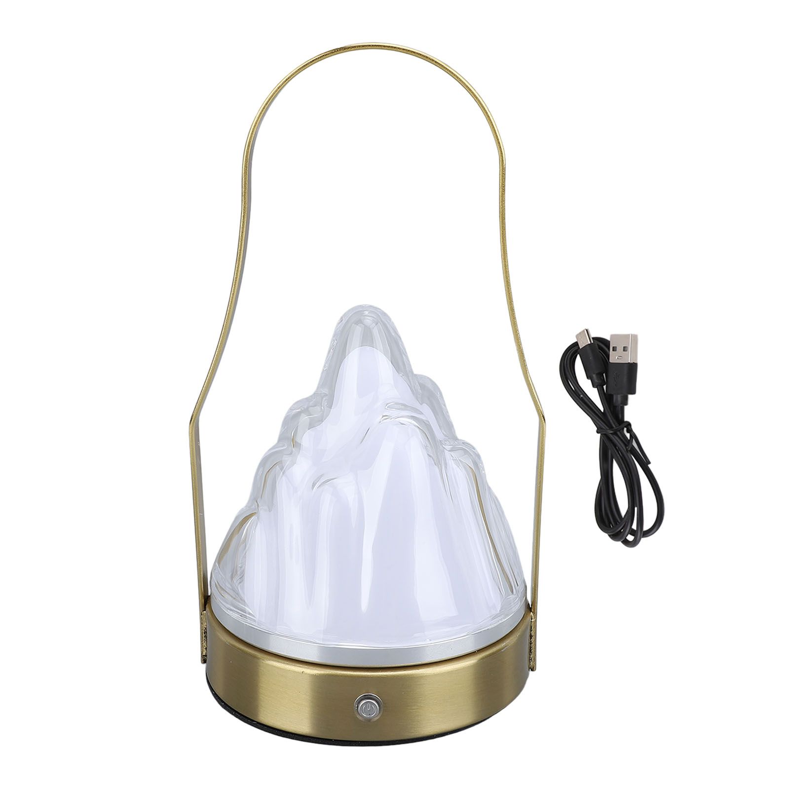 Portable Cordless Table Lamp Acrylic Iron LED 3 Modes Stepless Touch Dimmable view 3