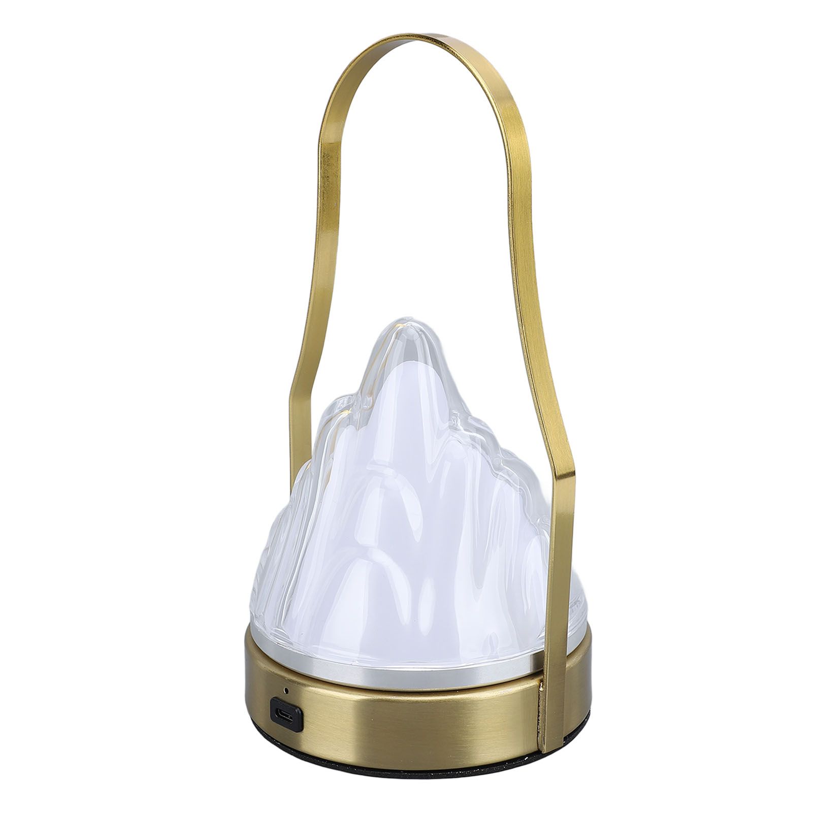 Portable Cordless Table Lamp Acrylic Iron LED 3 Modes Stepless Touch Dimmable view 6