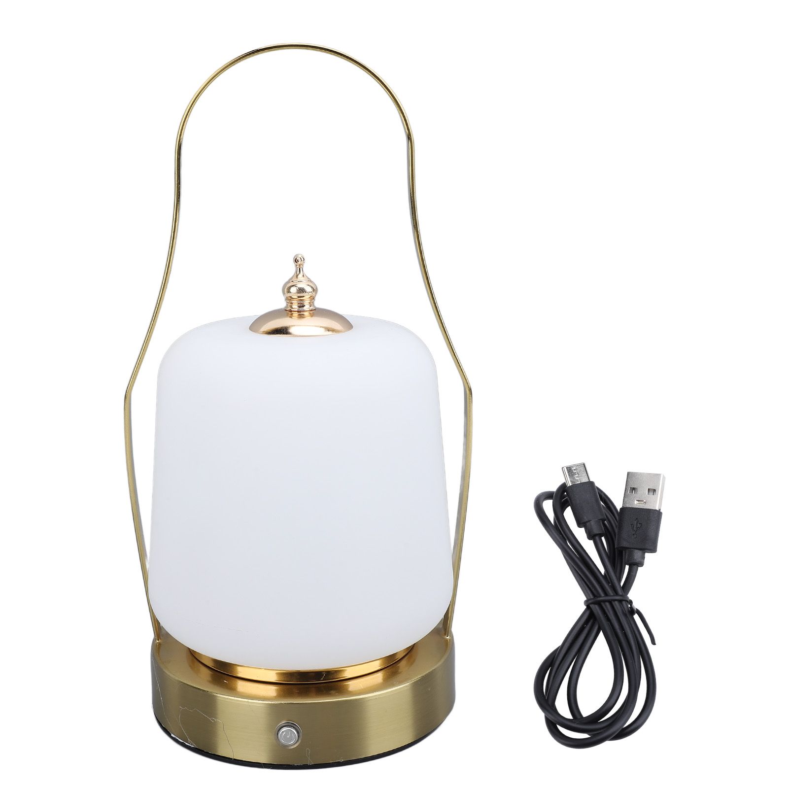 Cordless Lantern LED Retro Rechargeable Stepless Dimming 3 Lighting Modes with view 3