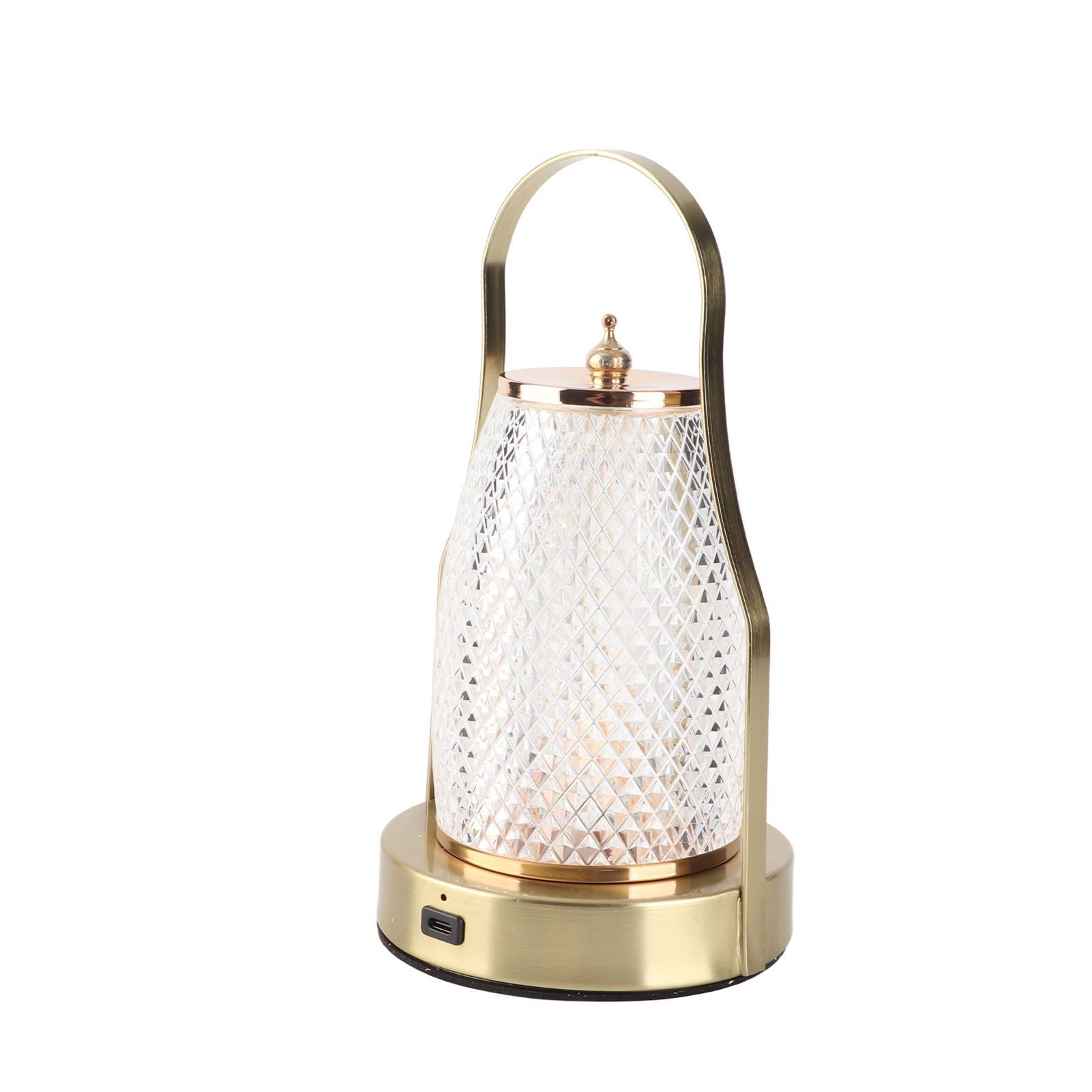 Cordless Lantern 3 Color Temp Stepless Dimming Rechargeable Retro LED Table view 9