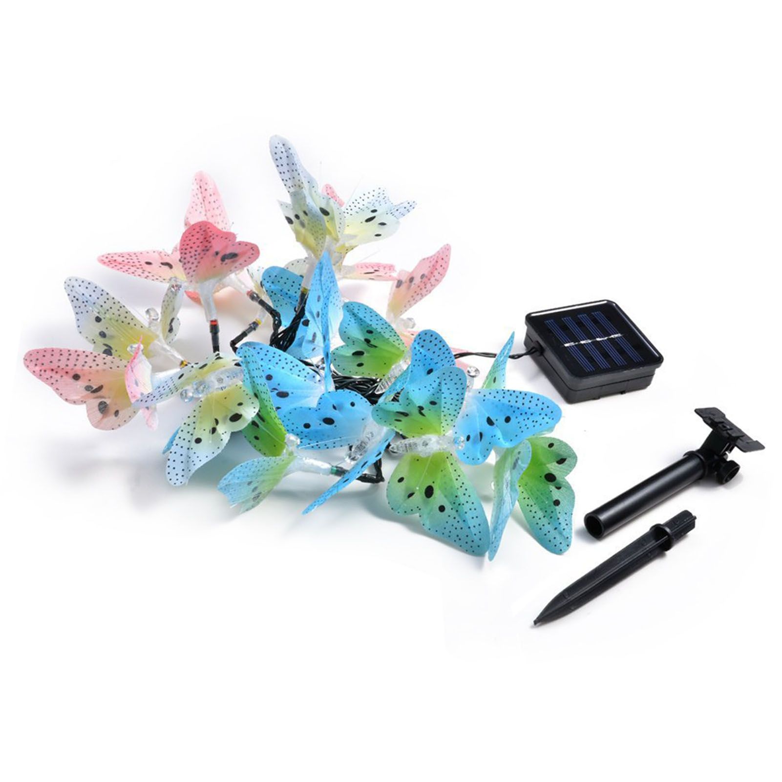 12 LEDs Solar String Lights IP65 Waterproof Decorative Fairy Lights Outdoor view 4