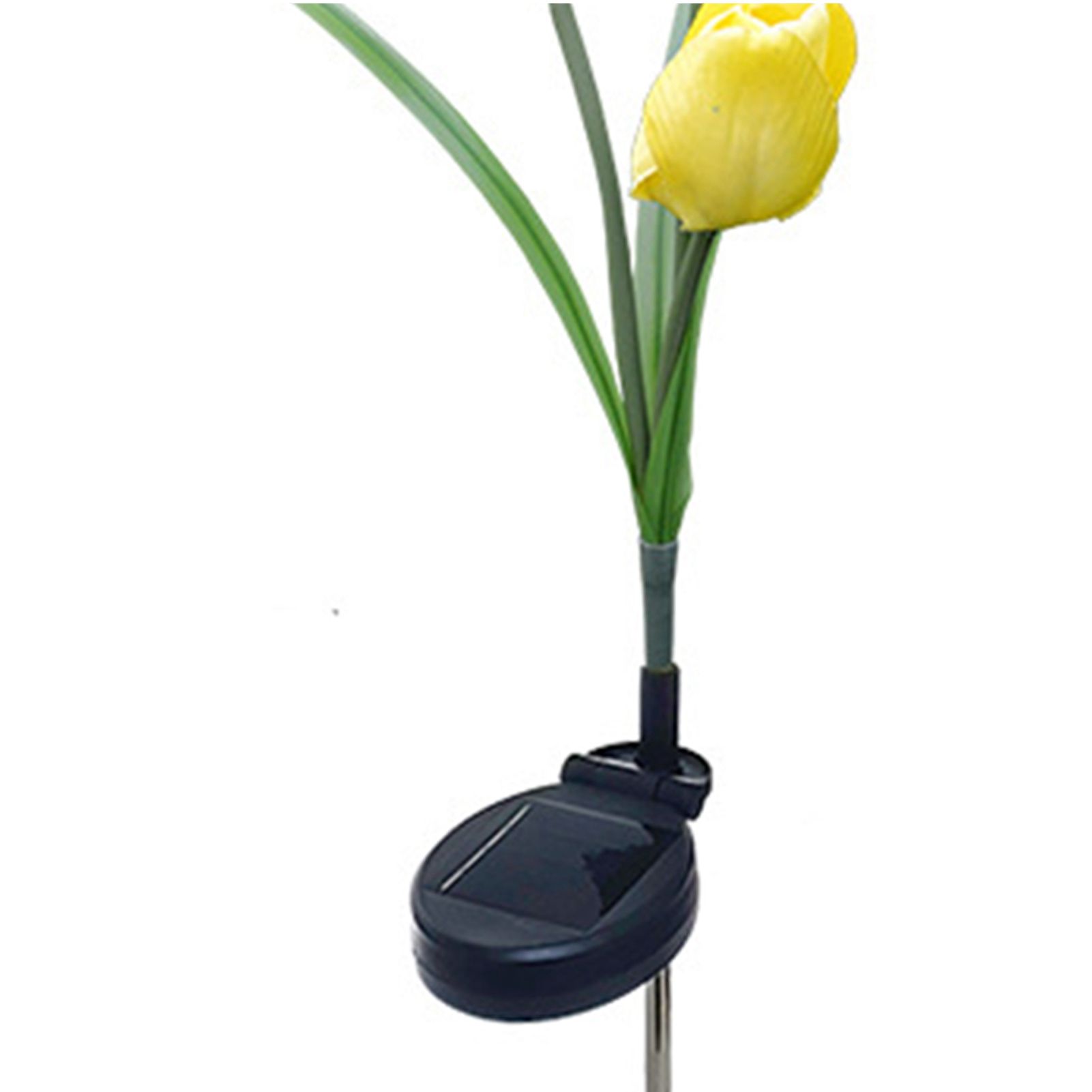 Solar Tulip Garden Light 3 Branches Waterproof Outdoor Solar Tulip Flower LED view 5