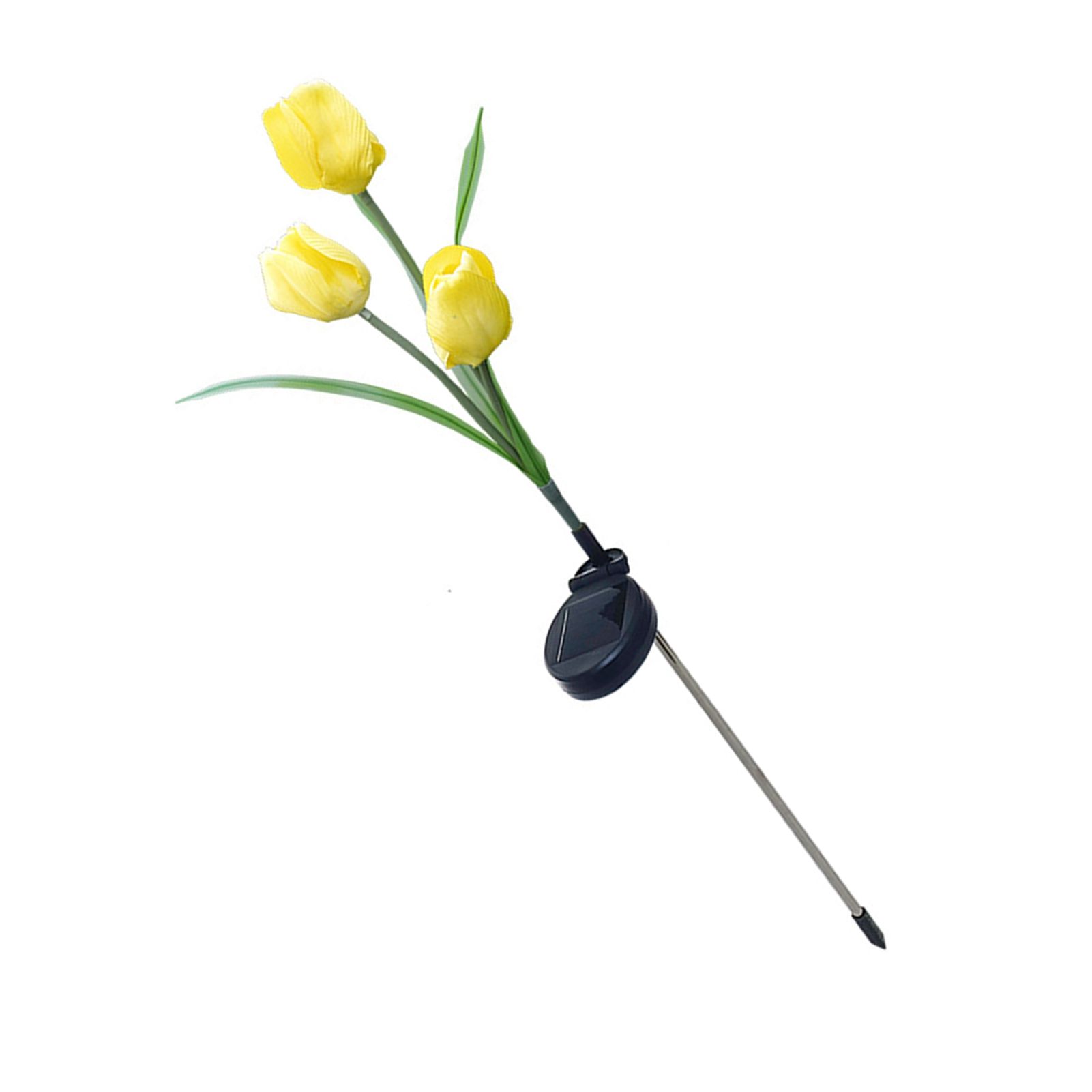 Solar Tulip Garden Light 3 Branches Waterproof Outdoor Solar Tulip Flower LED view 6