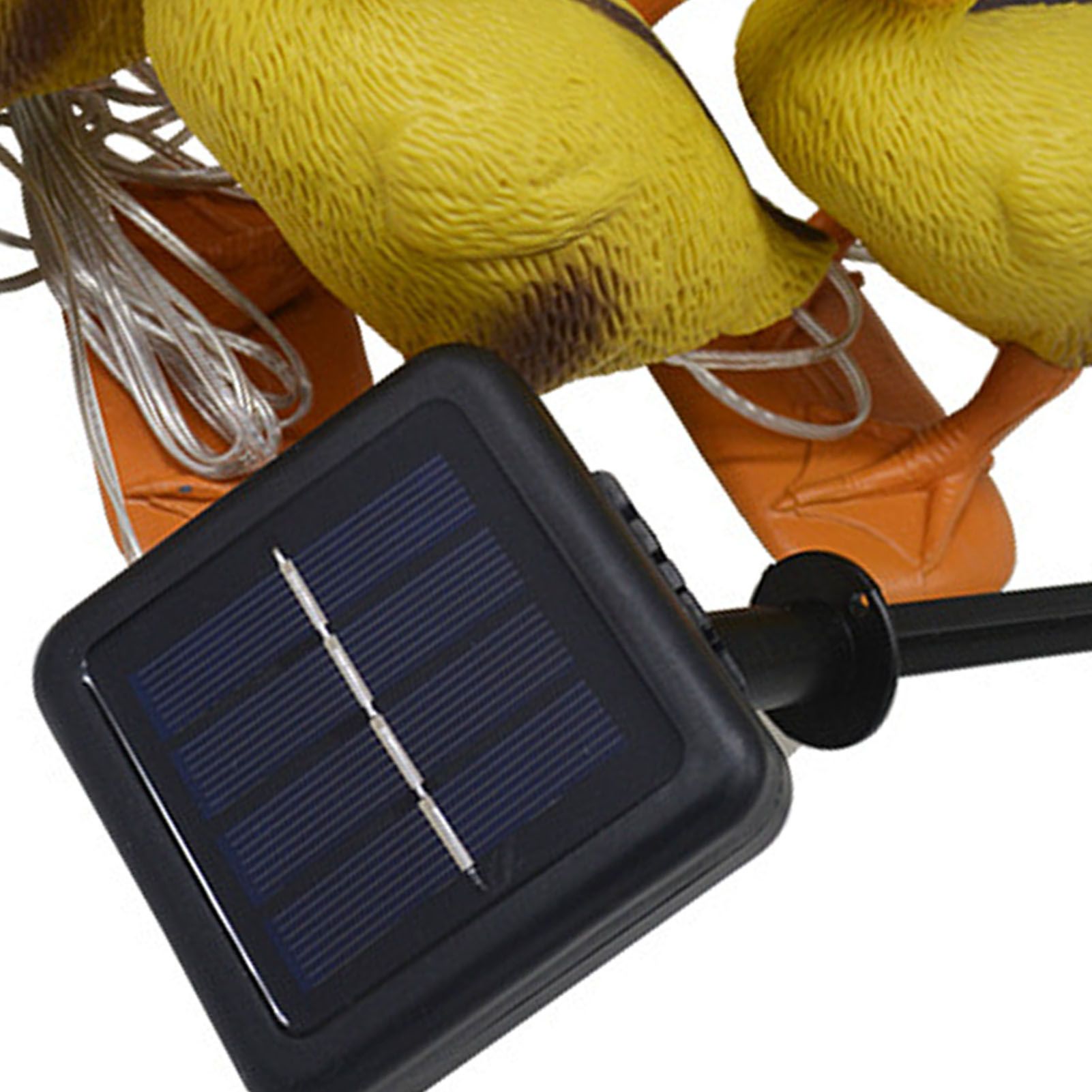 Solar Duck Garden Light Yellow Duck Outdoor Light Statue Animal Cute Ducks view 7