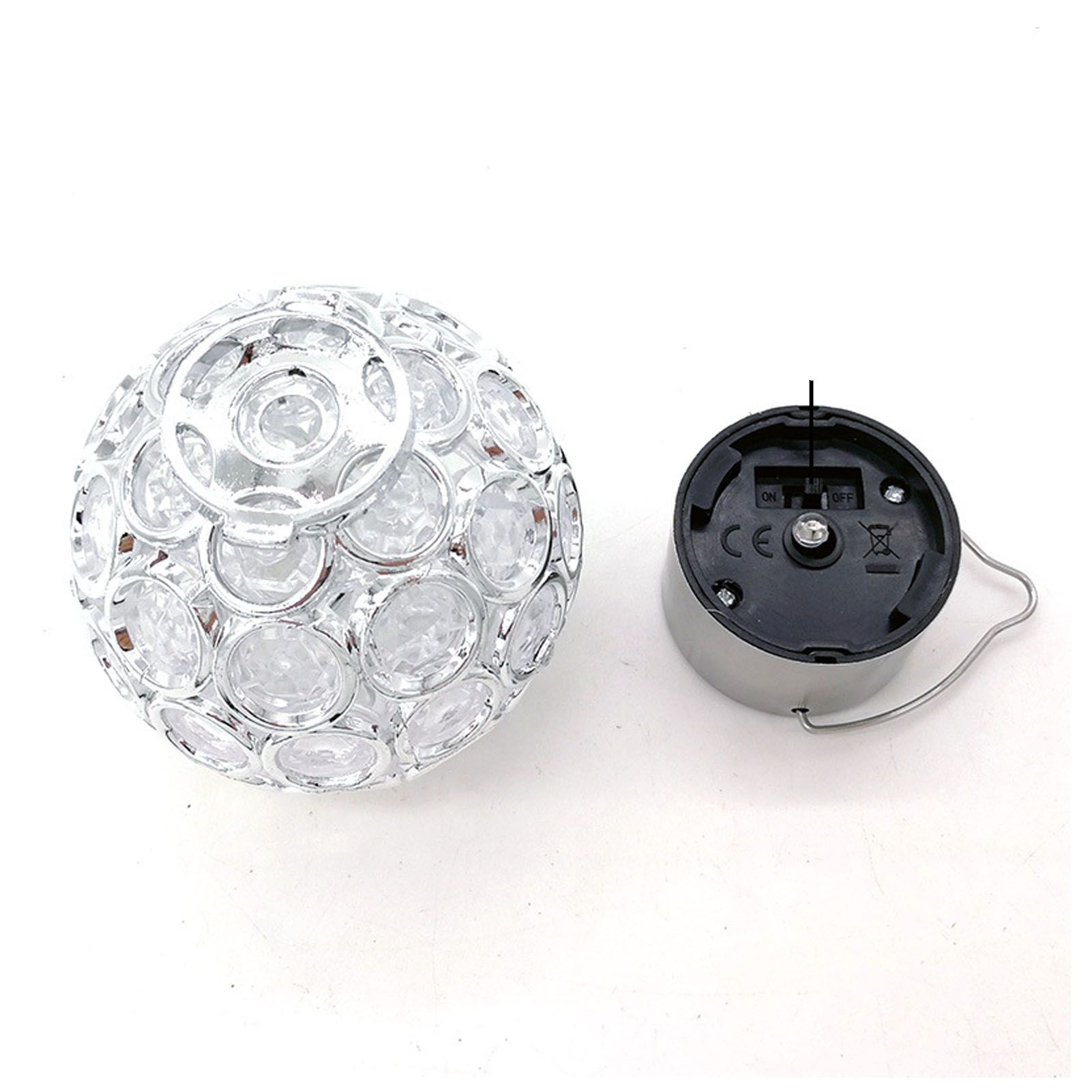 Solar Outdoor Hanging Light Waterproof Decorative Garden Decoration White Lighting view 4