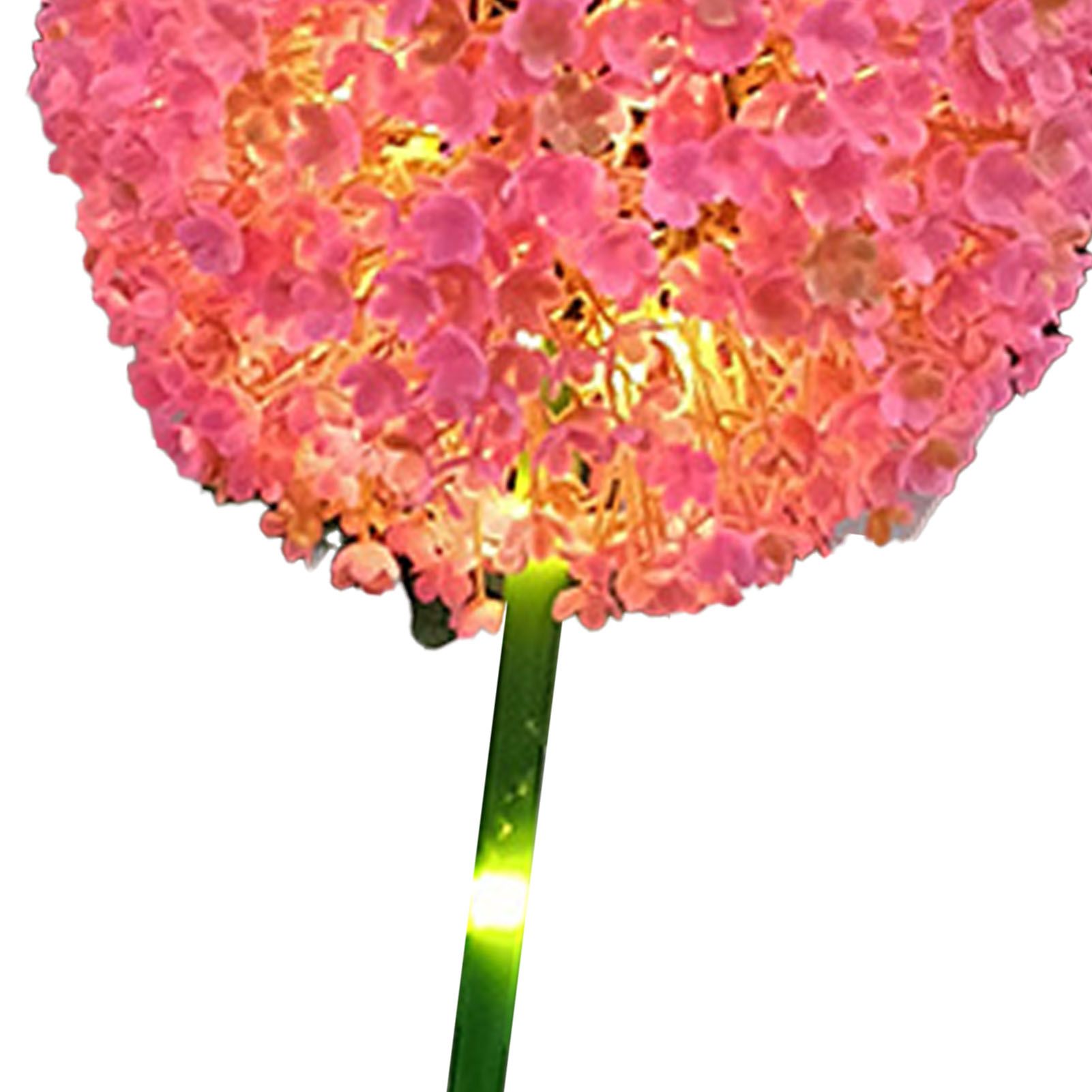 Solar Ball Light Outdoor Waterproof Garden Flower Spot Light Decorative for view 7