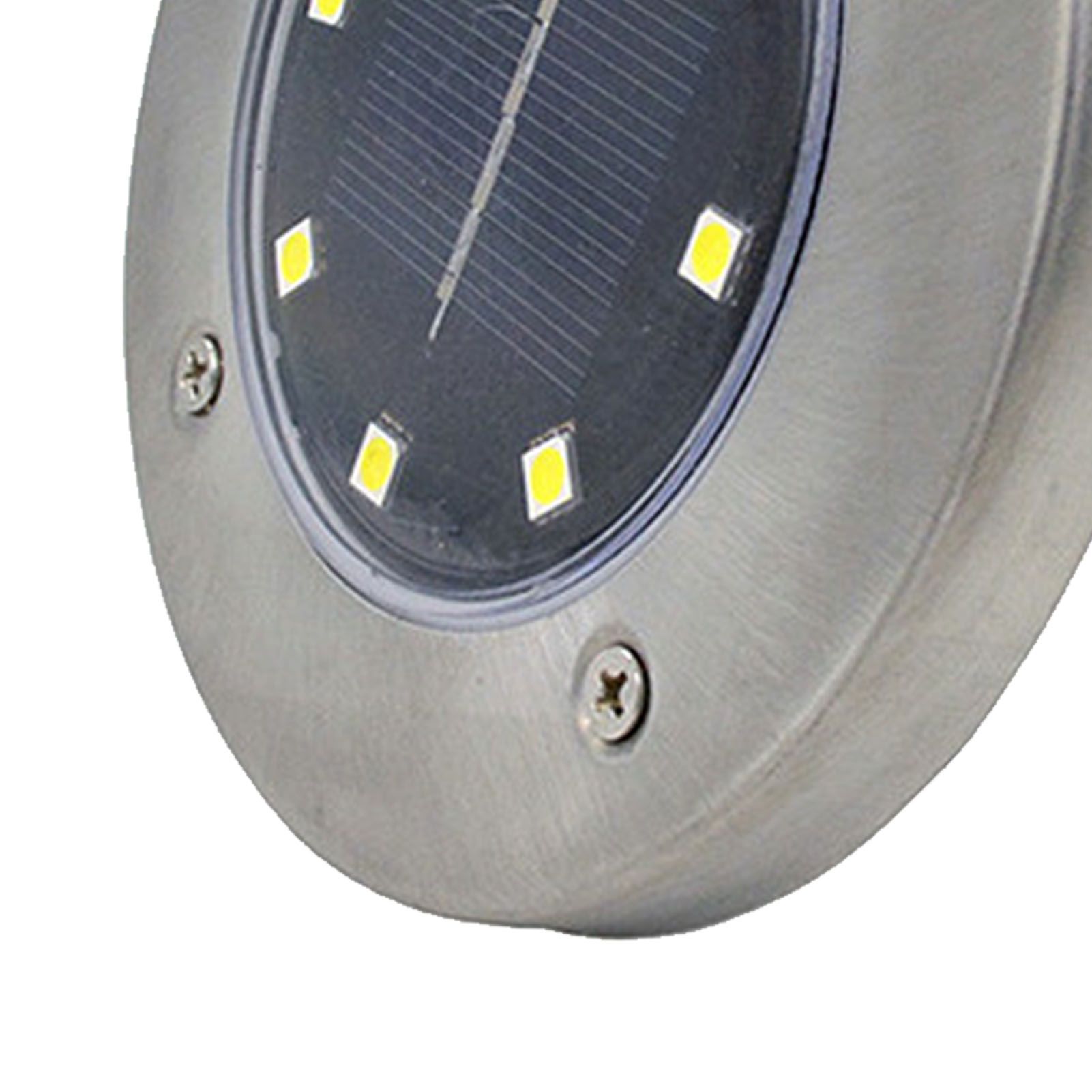 LED Solar Ground Light IP65 Waterproof Dark Sensing Auto On Off Decorative view 2