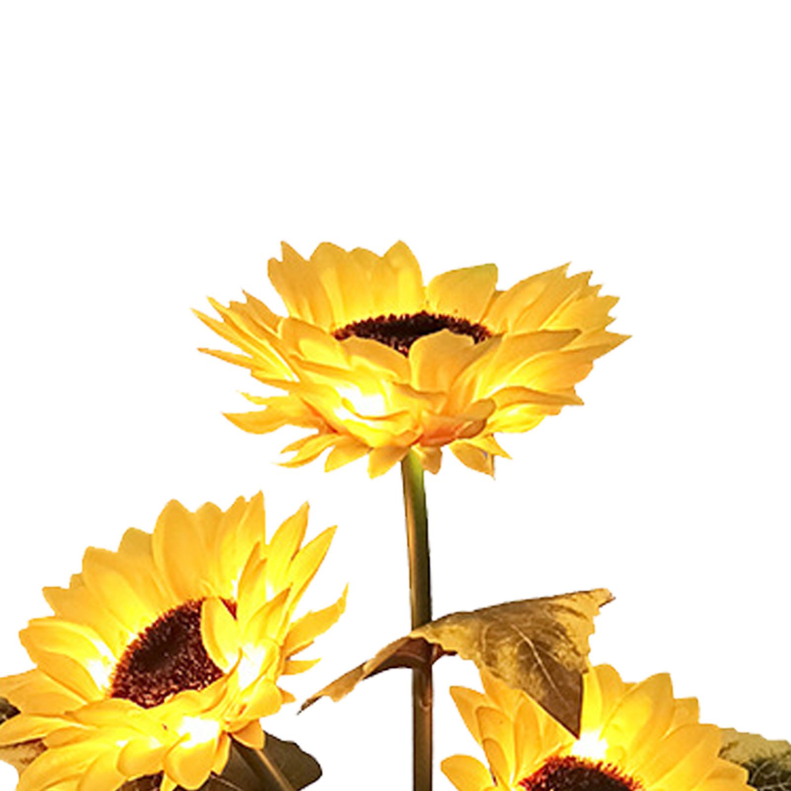 Solar Sunflower Light 24 LEDs Warm White IP55 Waterproof Outdoor Decorative view 2