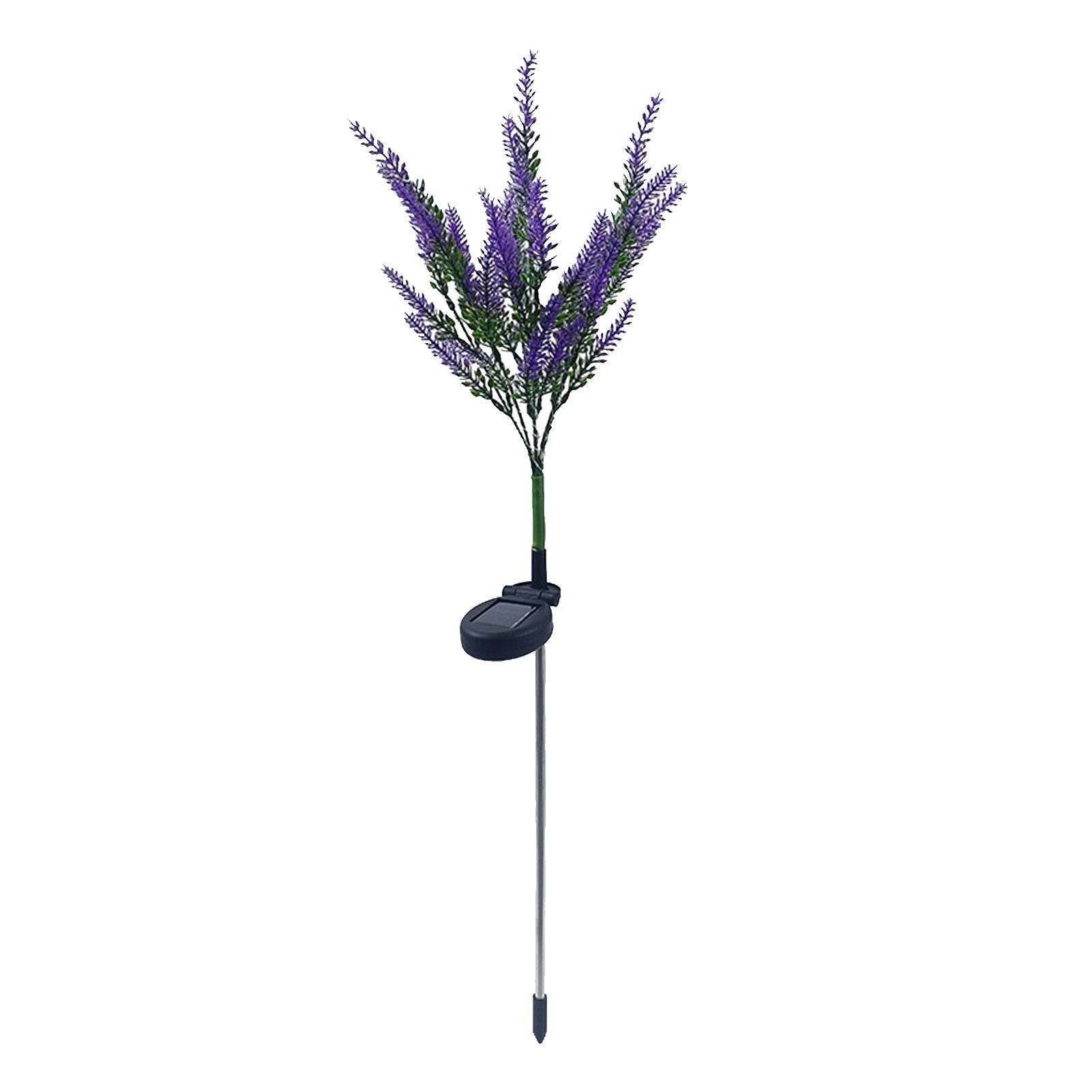 Solar Garden Light LED Decorative Lavender Shaped IP55 Waterproof Flower Lamp view 3