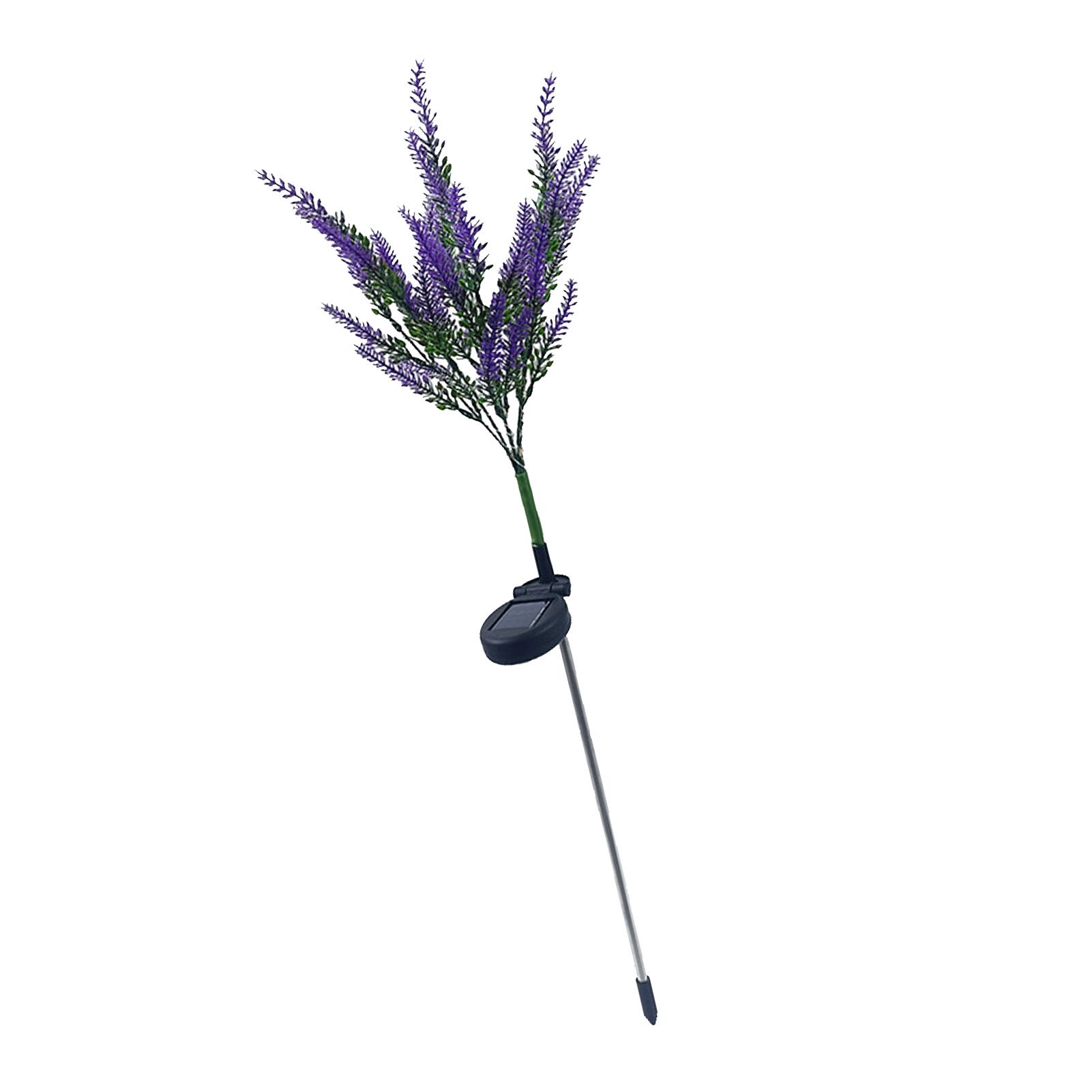 Solar Garden Light LED Decorative Lavender Shaped IP55 Waterproof Flower Lamp view 6
