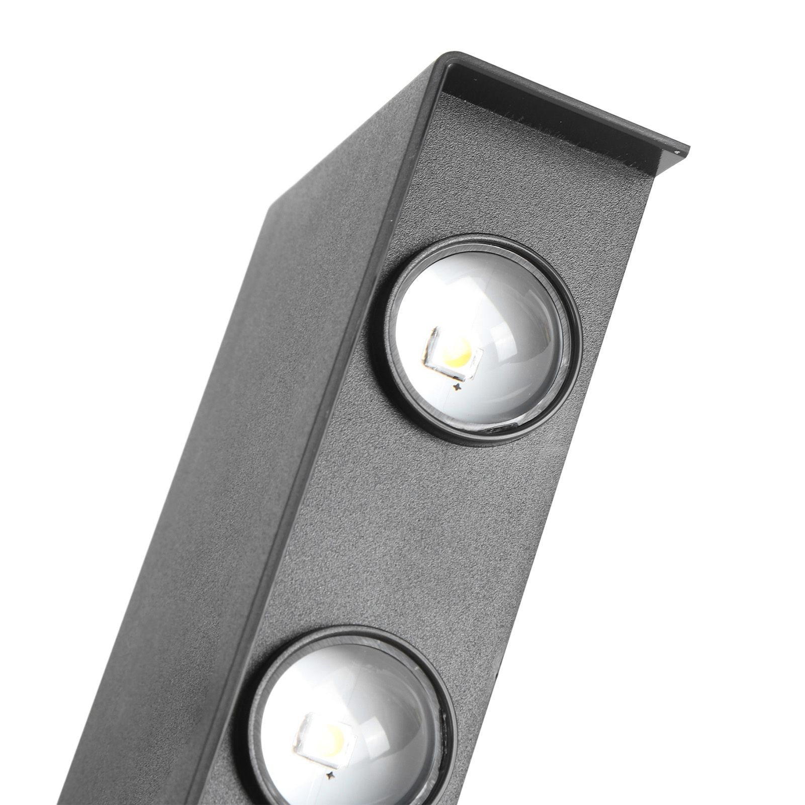 Battery Operated Wall Sconce USB Rechargeable Dimmable 3 Modes Up Down view 2