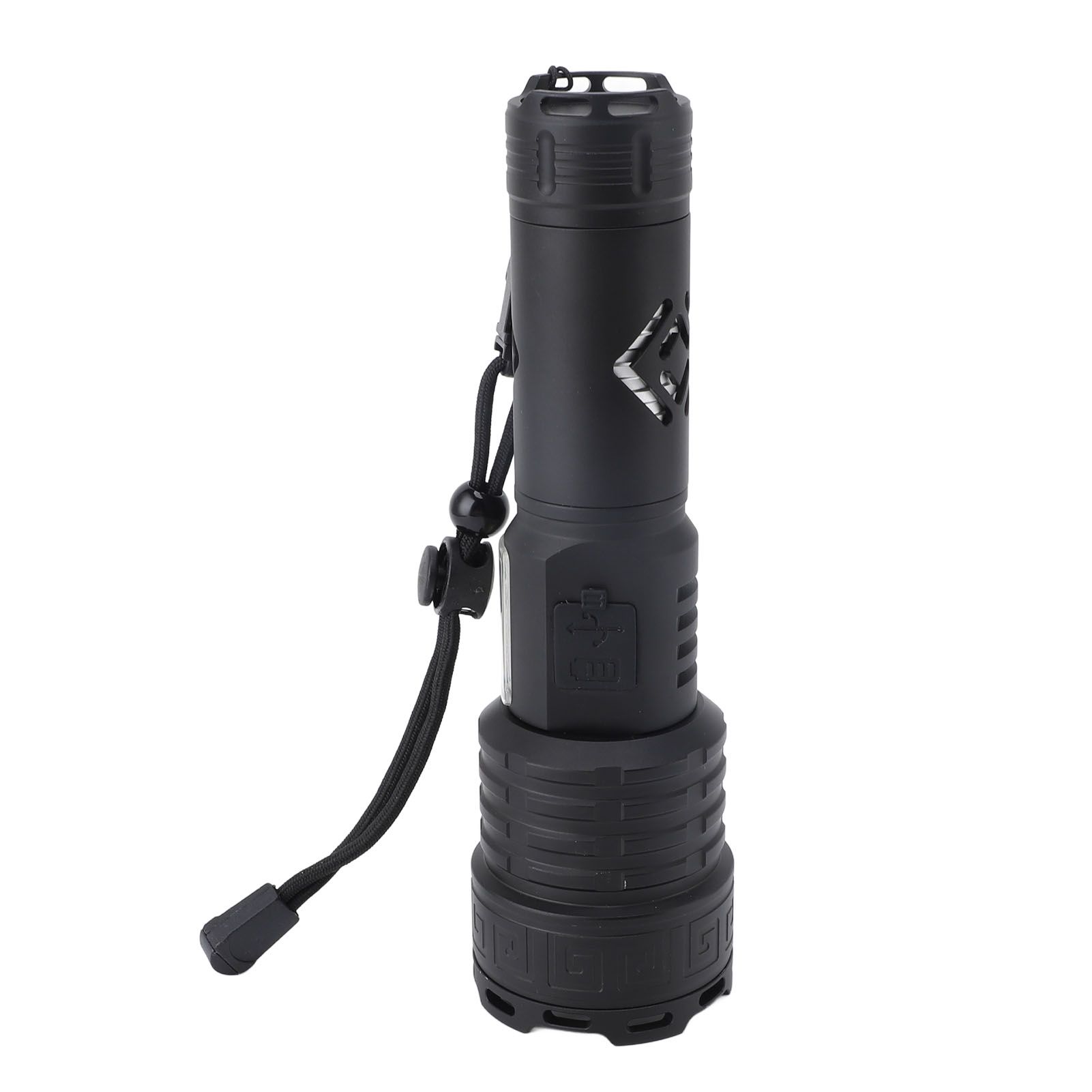 Rechargeable Flashlight 40000LM High Brightness 3000M Range Zoomable Super view 2